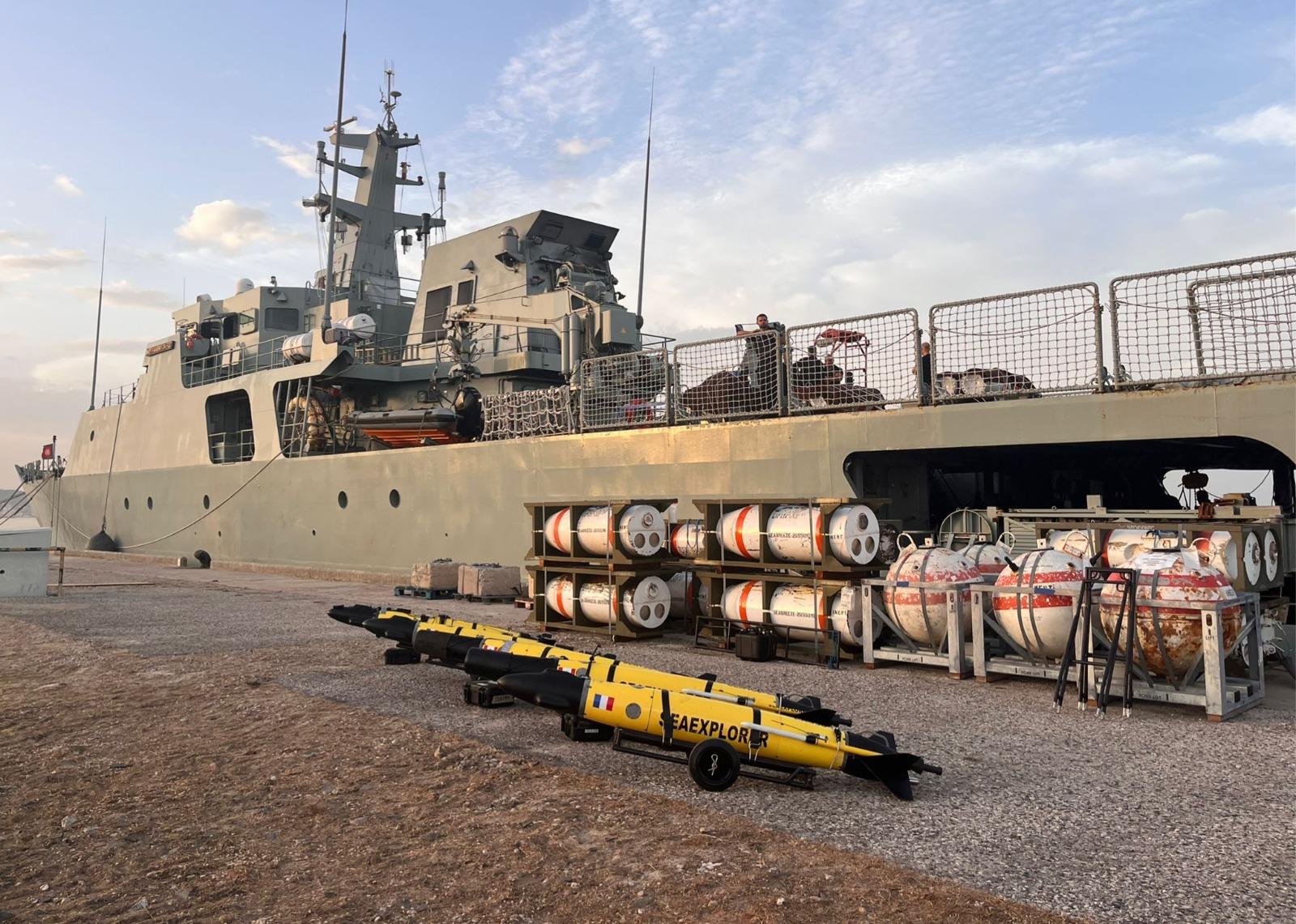 REPMUS26: NRP Figueira da Foz realiza exercício de lançamento de minas