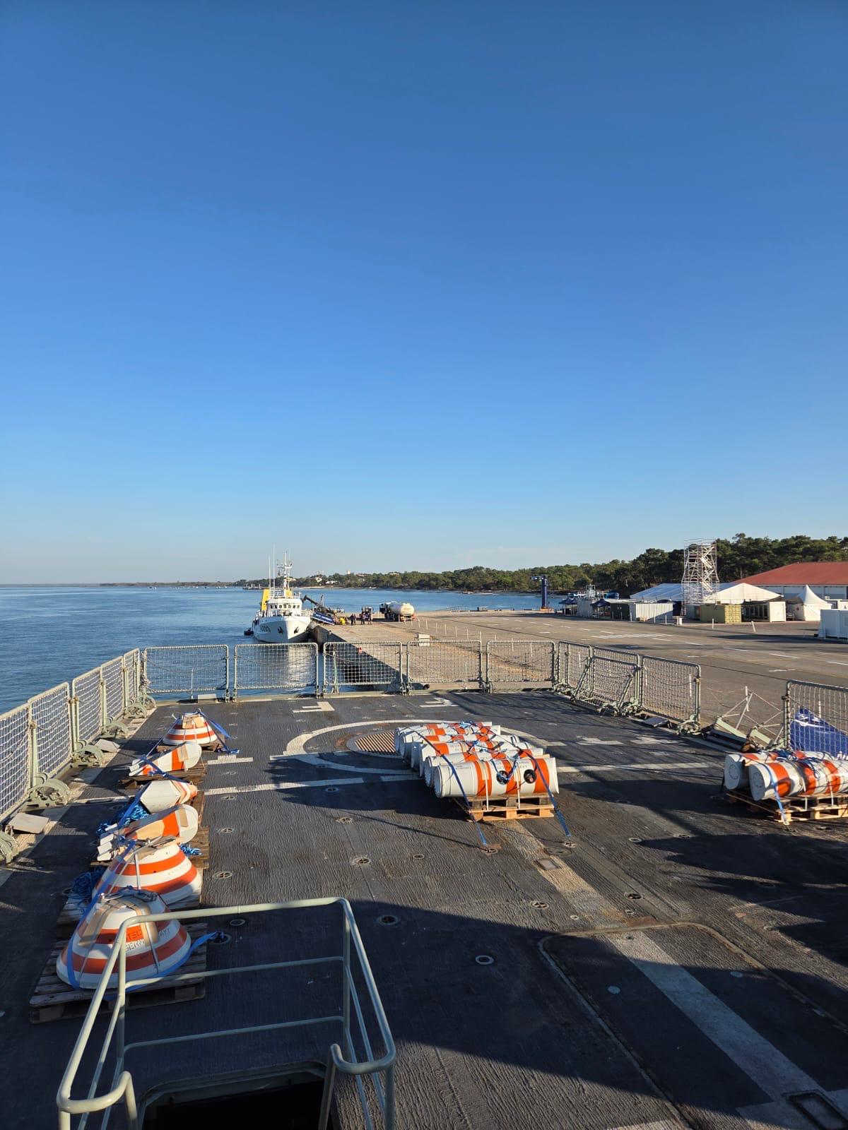 REPMUS26: NRP Figueira da Foz realiza exercício de lançamento de minas