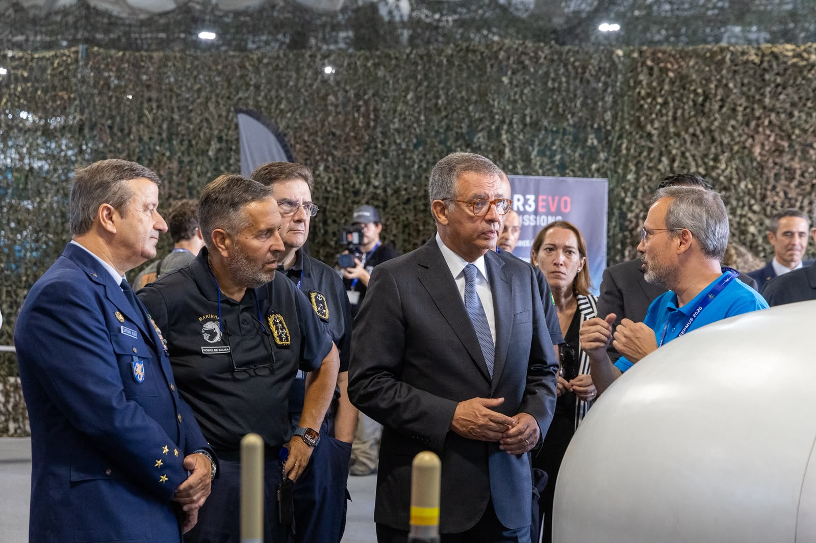 REPMUS26 recebe visita do Presidente da República