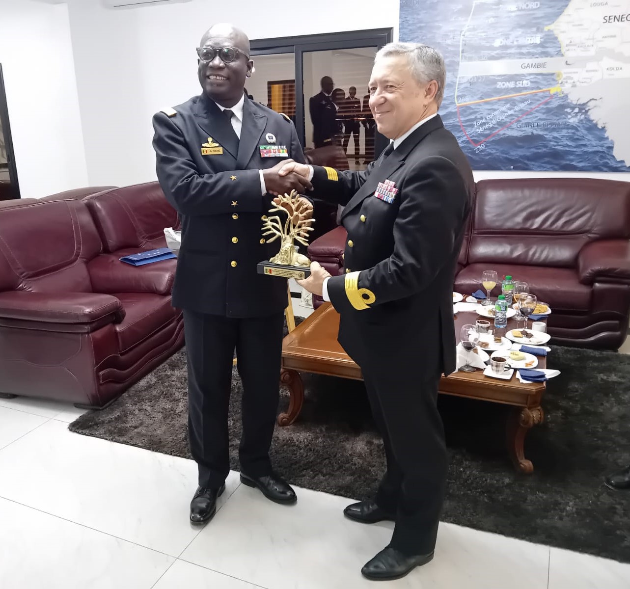 SWAIMS – Cerimónia de Entrega de duas Embarcações à Marinha Nacional do Senegal