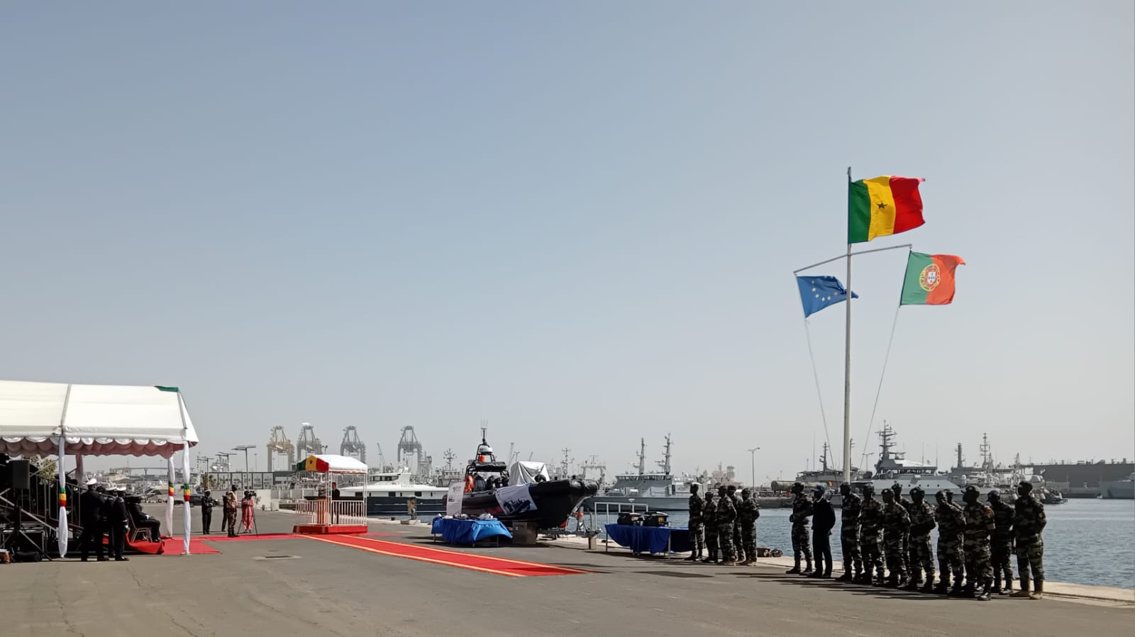 SWAIMS – Entrega de duas embarcações semirrígidas à República do  Senegal