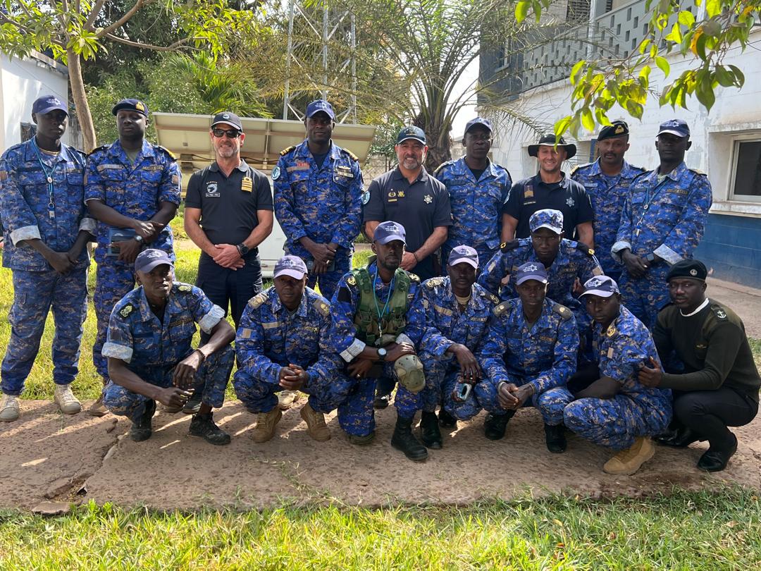 Programa SWAIMS entrega duas embarcações à Marinha da Gâmbia