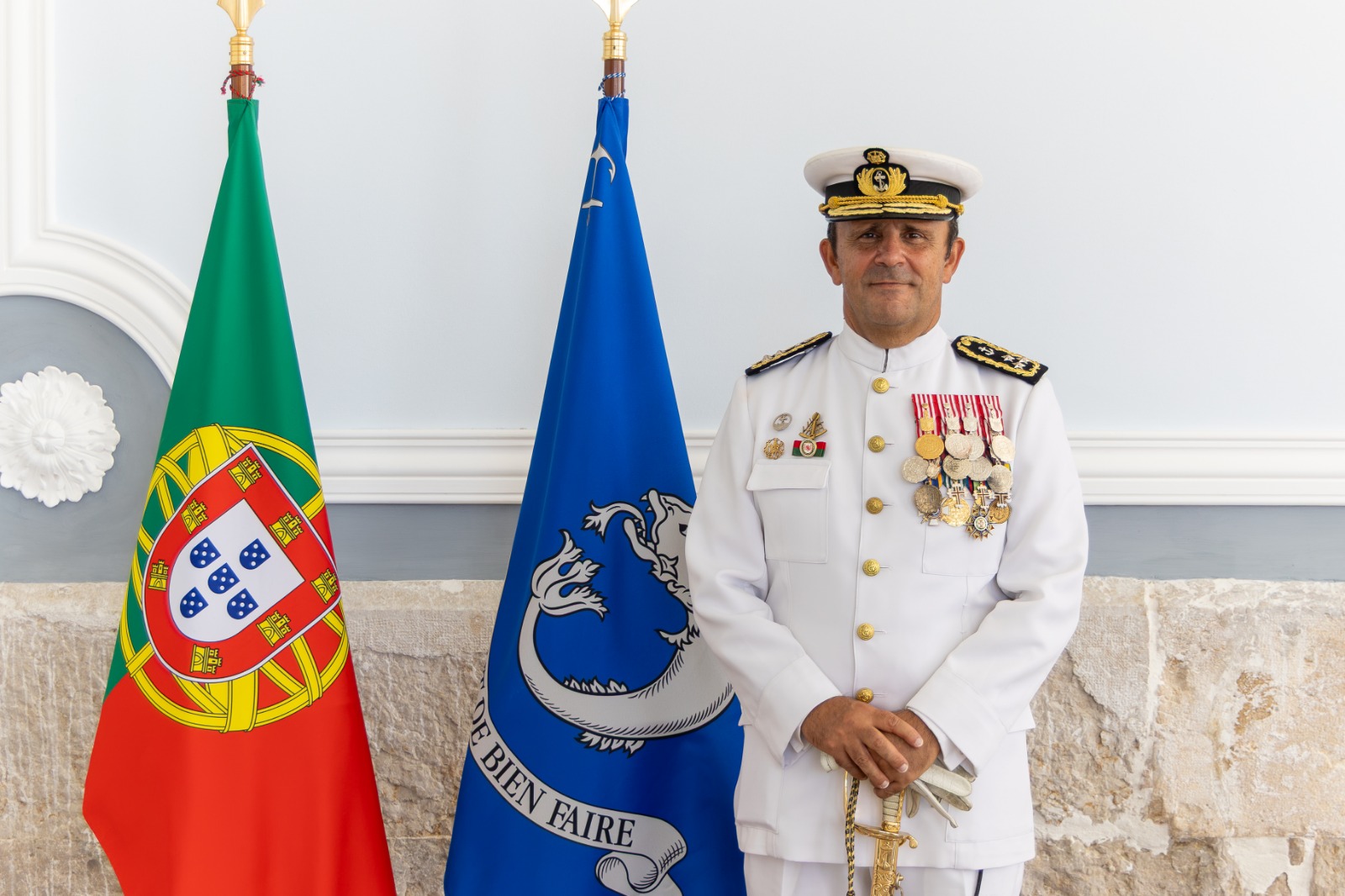 Vice-Almirante Nuno Sardinha Monteiro é o novo Superintendente do Material da Marinha