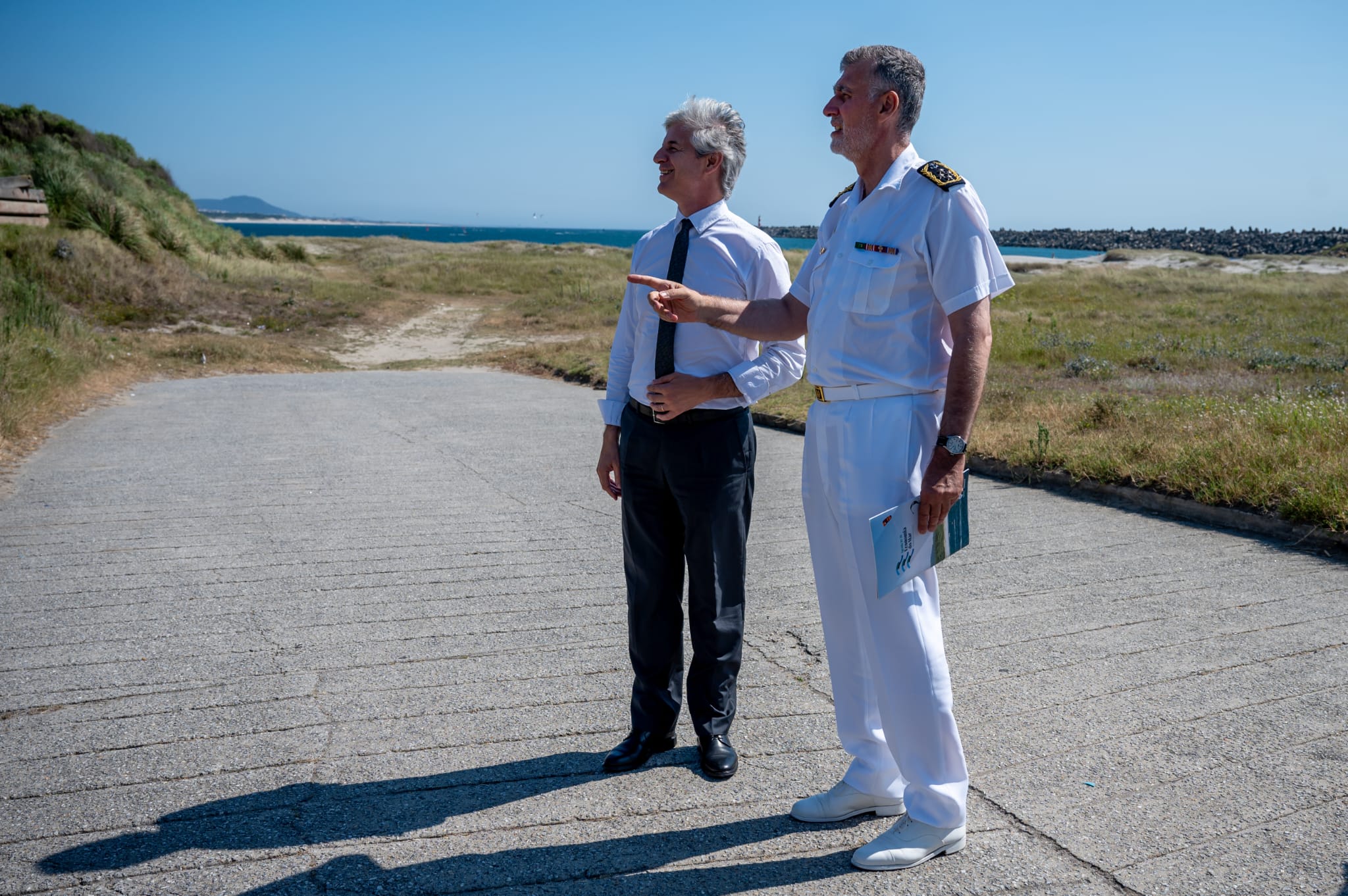 Base-Ponto de Apoio Naval da Marinha em Viana do Castelo em destaque no encontro entre o Chefe do Estado-Maior da Armada e o Presidente da Câmara Municipal 