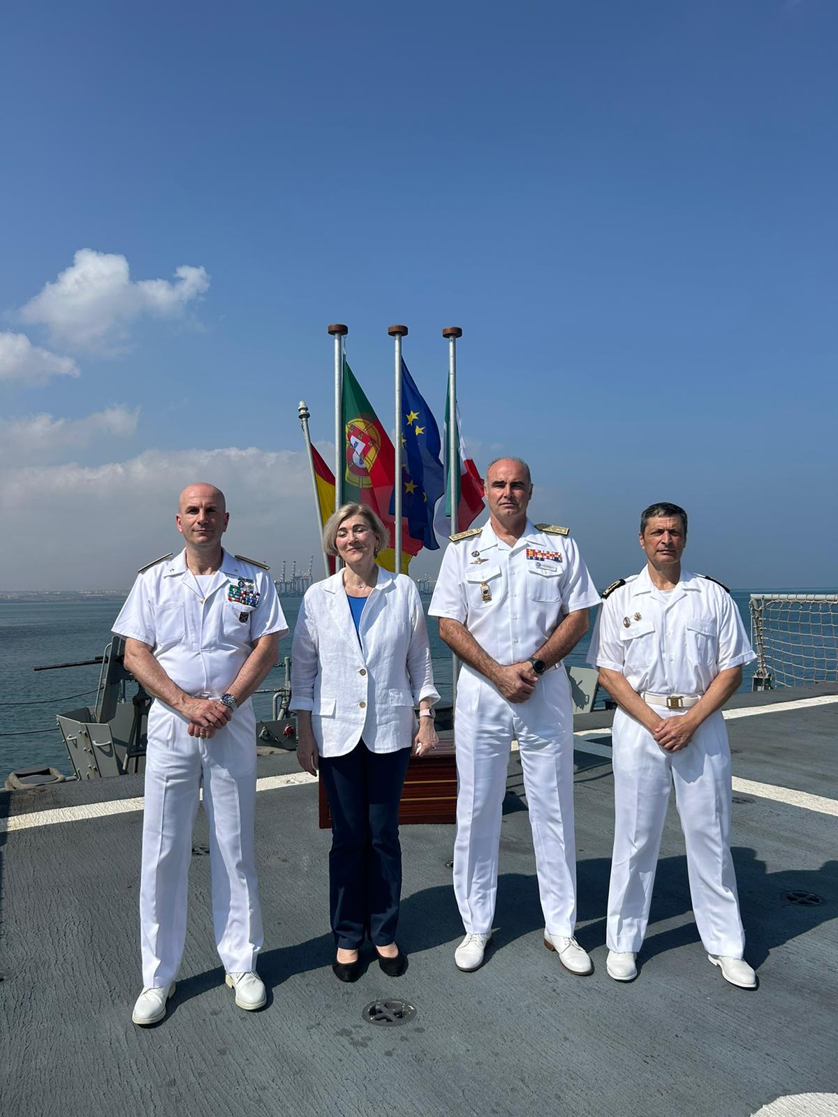 Cerimónia da Missão Operação Atalanta
