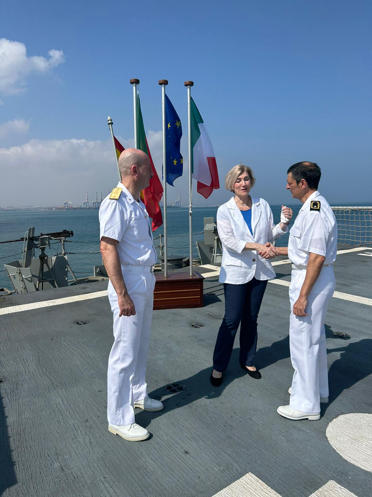 Cerimónia da Missão Operação Atalanta