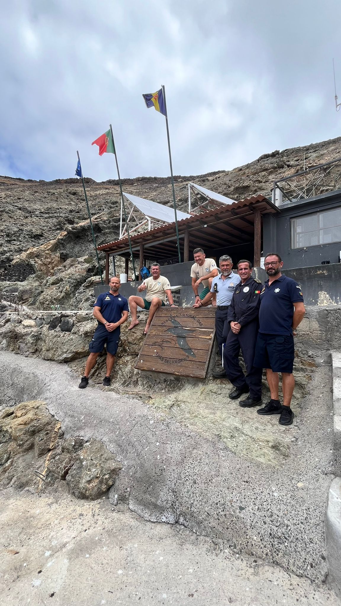 Comandante Naval visita as Ilhas Selvagens