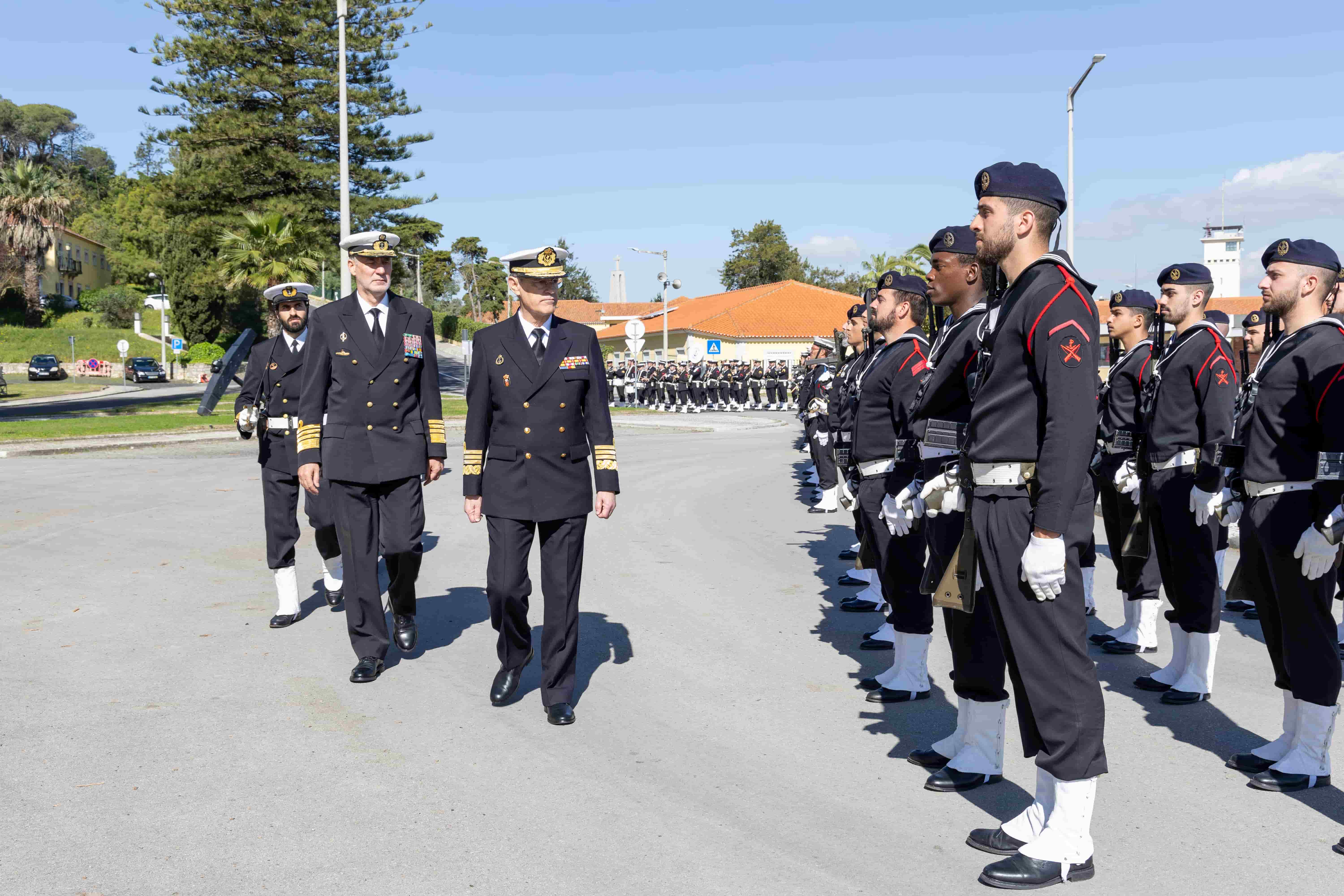 Chefe do Estado-Maior da Armada de Espanha visitou a Marinha Portuguesa