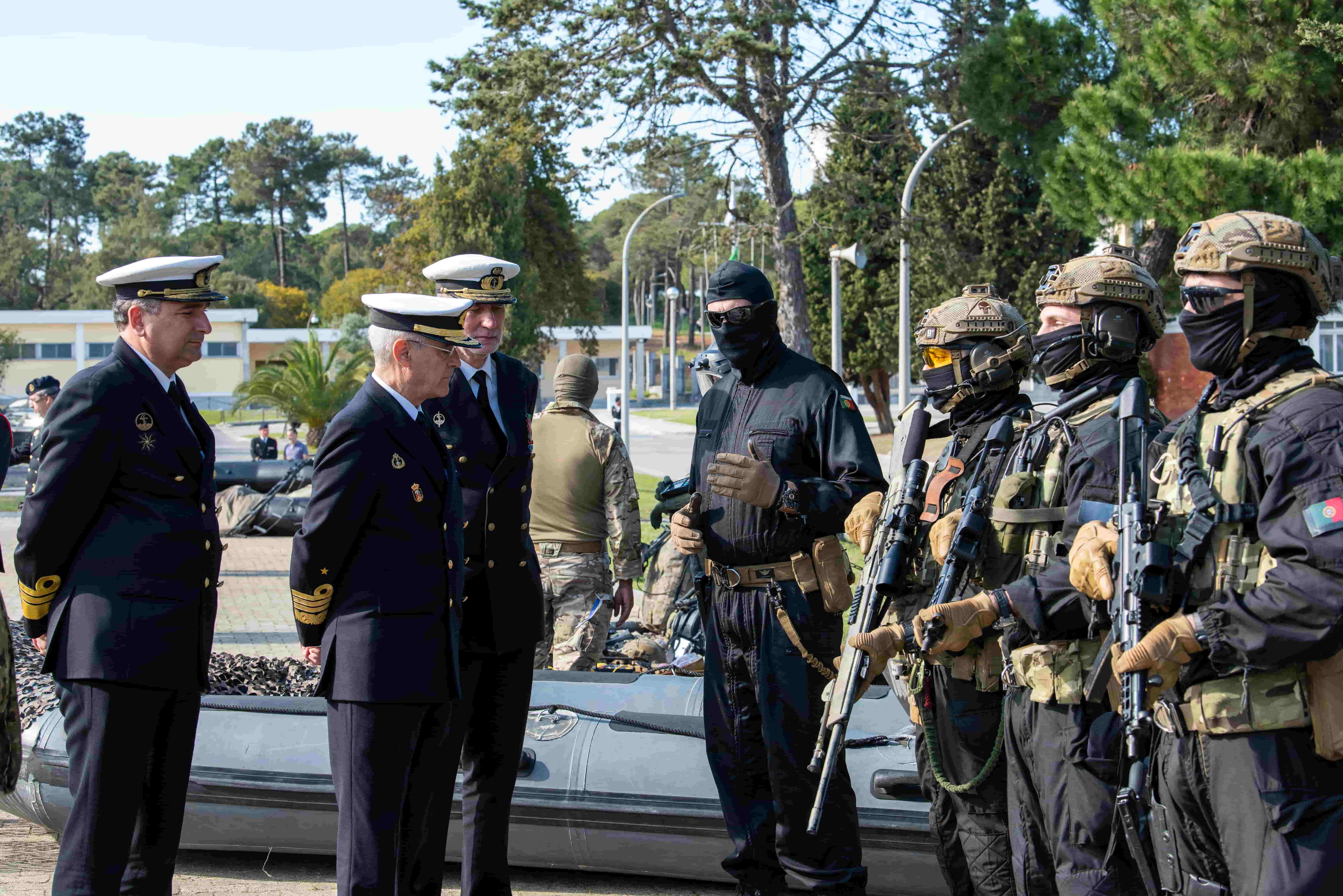 Chefe do Estado-Maior da Armada de Espanha visitou a Marinha Portuguesa