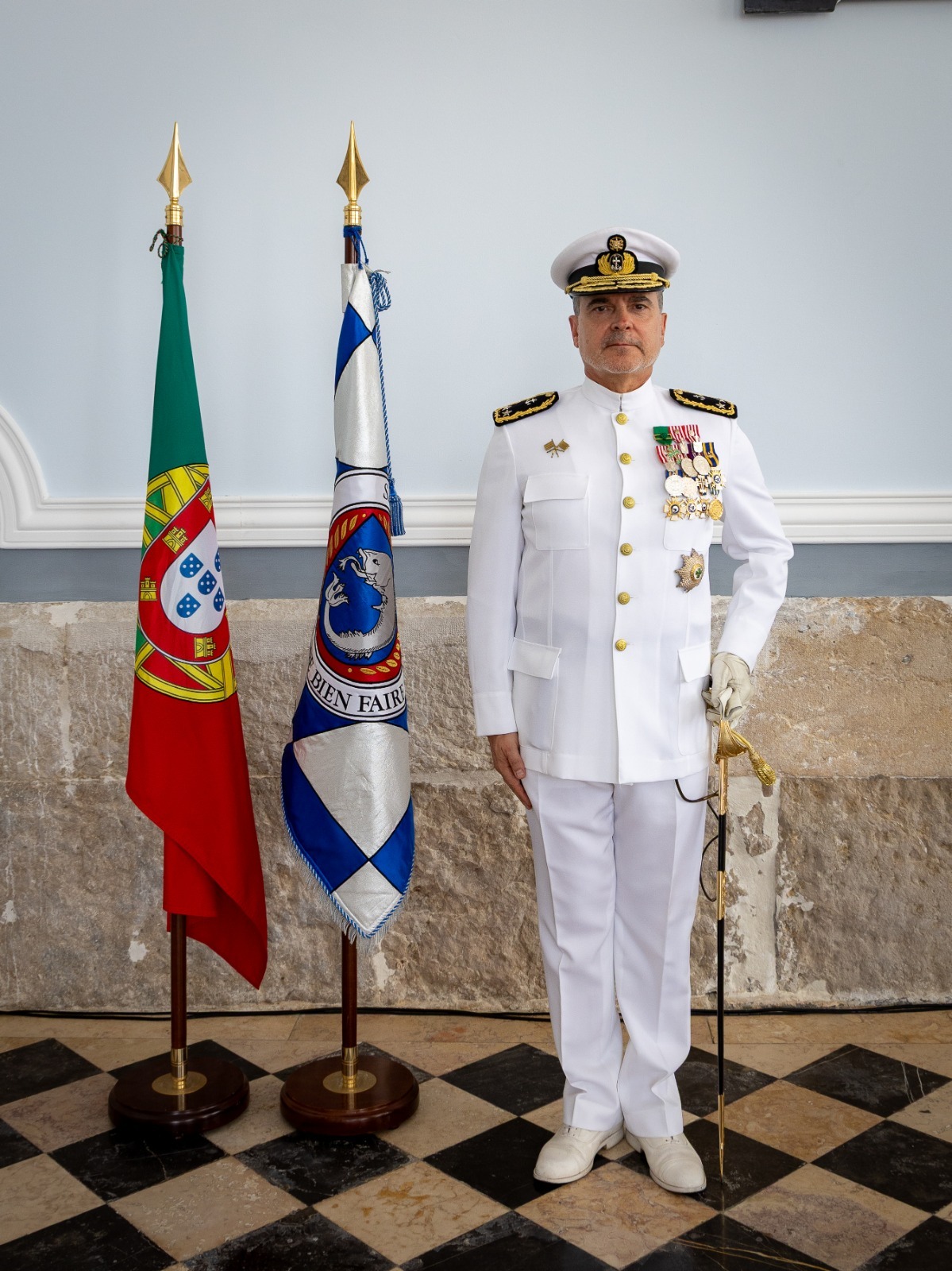 Contra-almirante Rodrigues Pinto é o novo Superintendente do Pessoal 