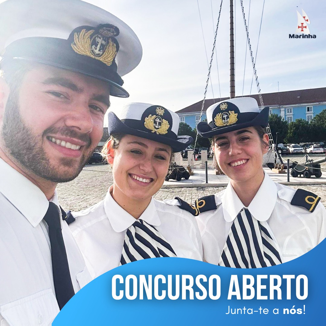 Marinha abre vagas para licenciados e mestres em várias áreas