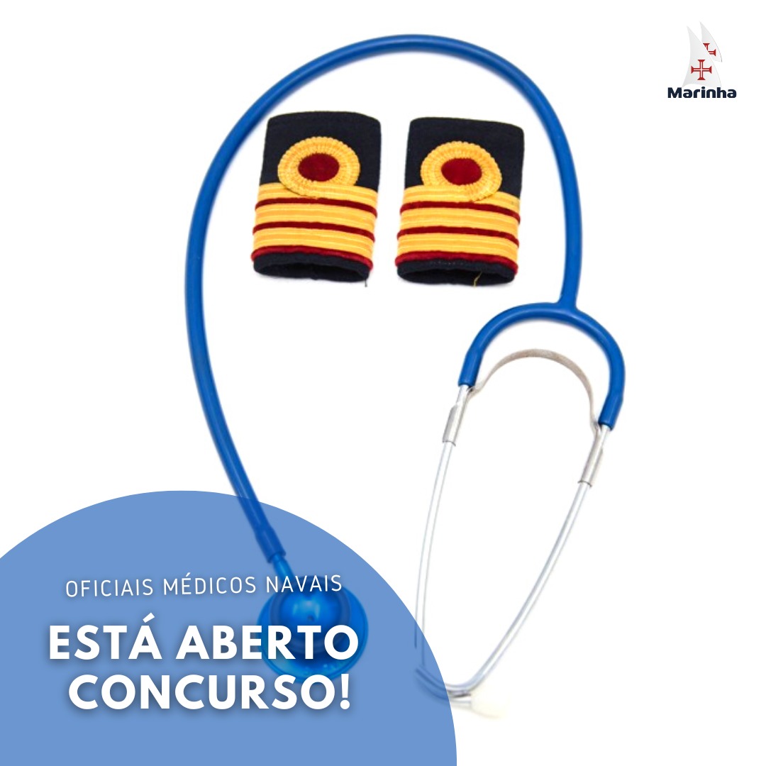 Concurso aberto para Oficiais Médicos Navais 