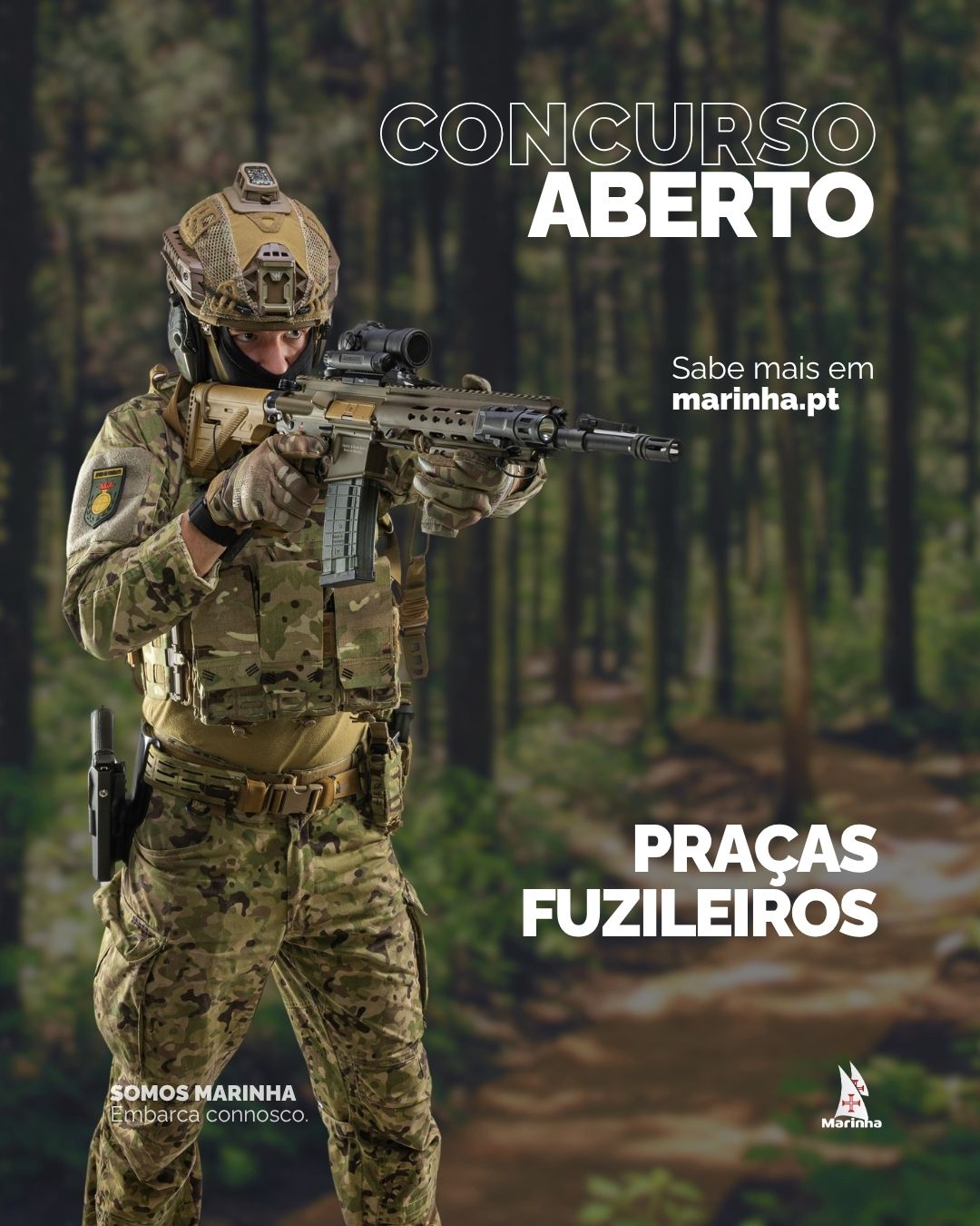 Concurso aberto para Praça Fuzileiro