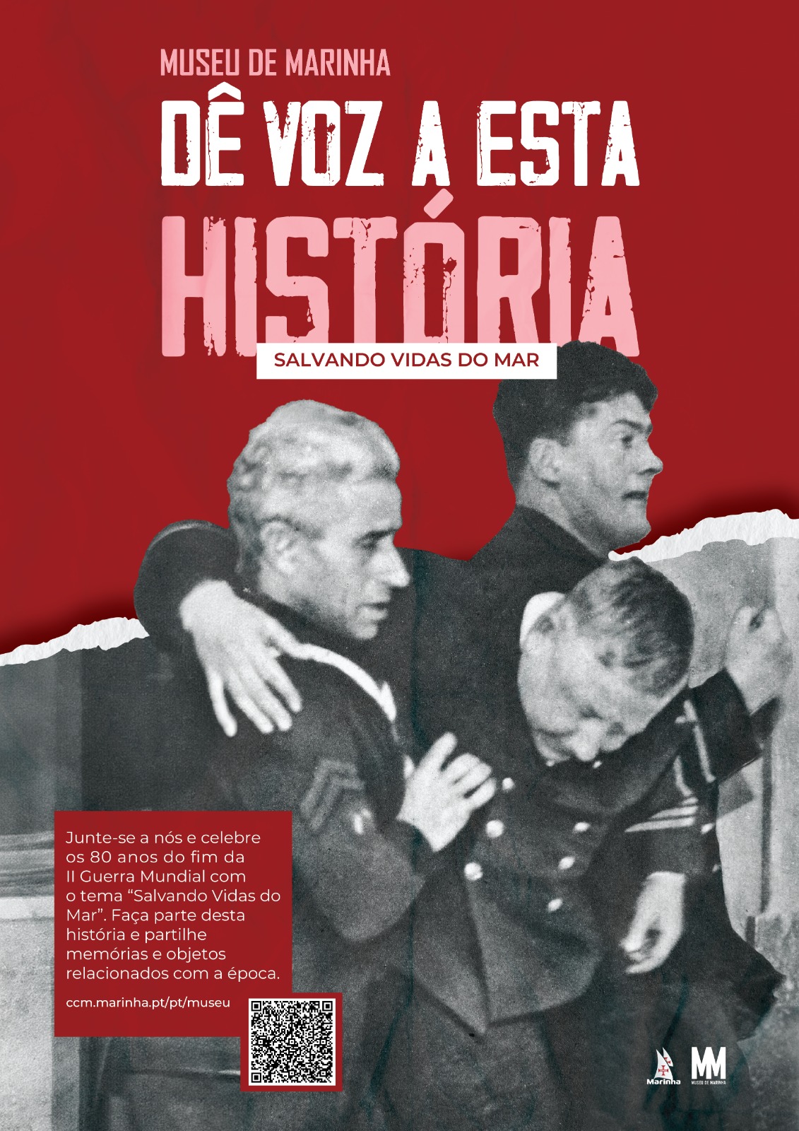 O público será fundamental na nova exposição do Museu de Marinha dedicada aos 80 anos do fim da II Guerra Mundial
