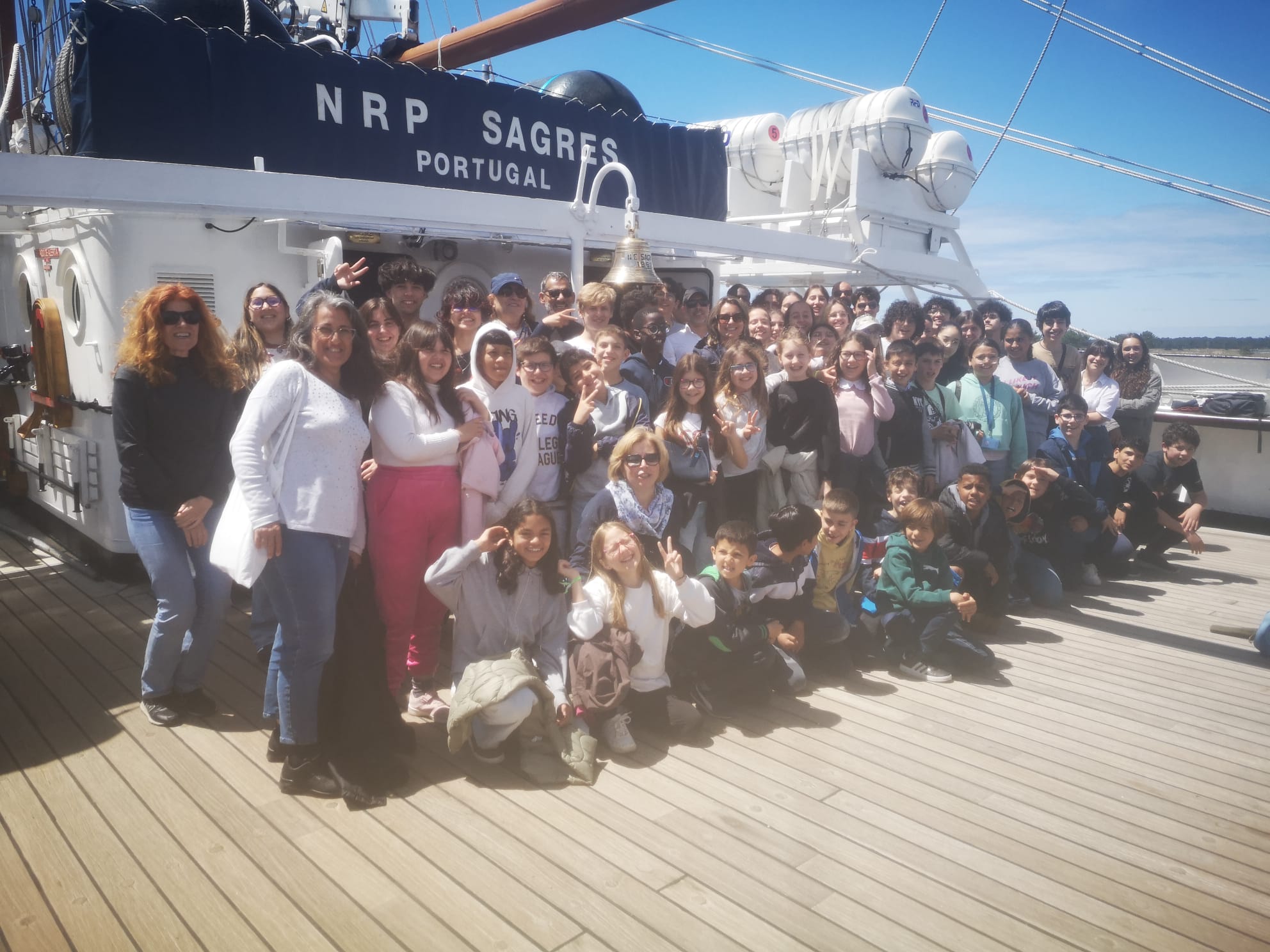 Navio-Escola Sagres diz adeus a Aveiro após receber mais de 30 mil visitantes