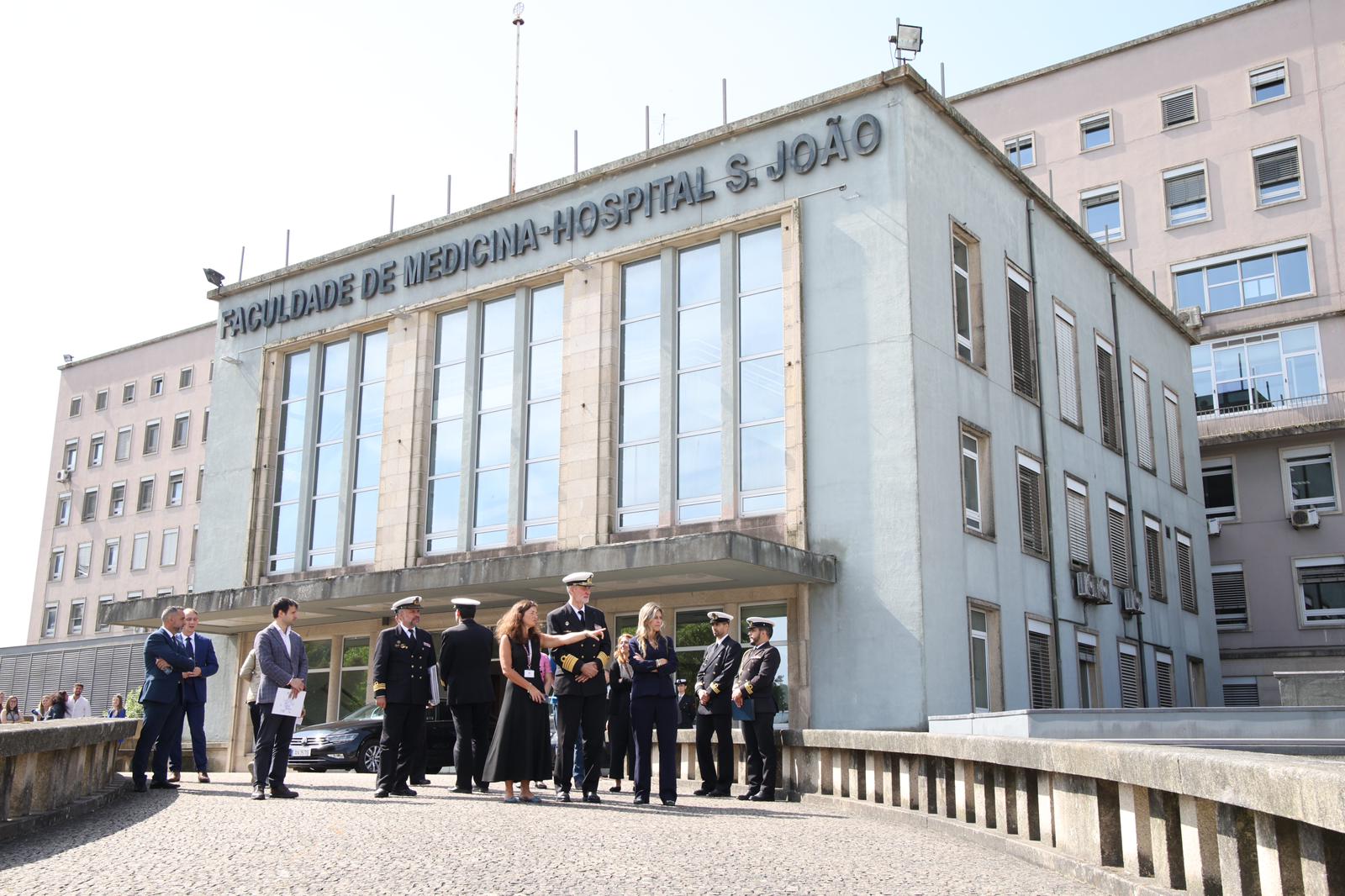 Chefe do Estado-Maior da Armada visitou Marinheiros da Esperança no Hospital de S. João