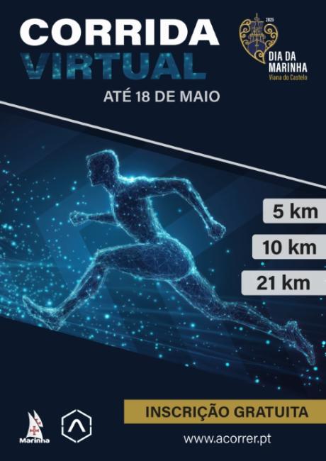 Corrida virtual do Dia da Marinha 2025 