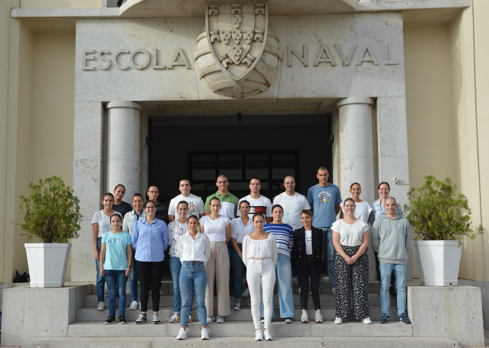 Escola Naval recebe alunos do Curso de Formação Básica de Oficiais