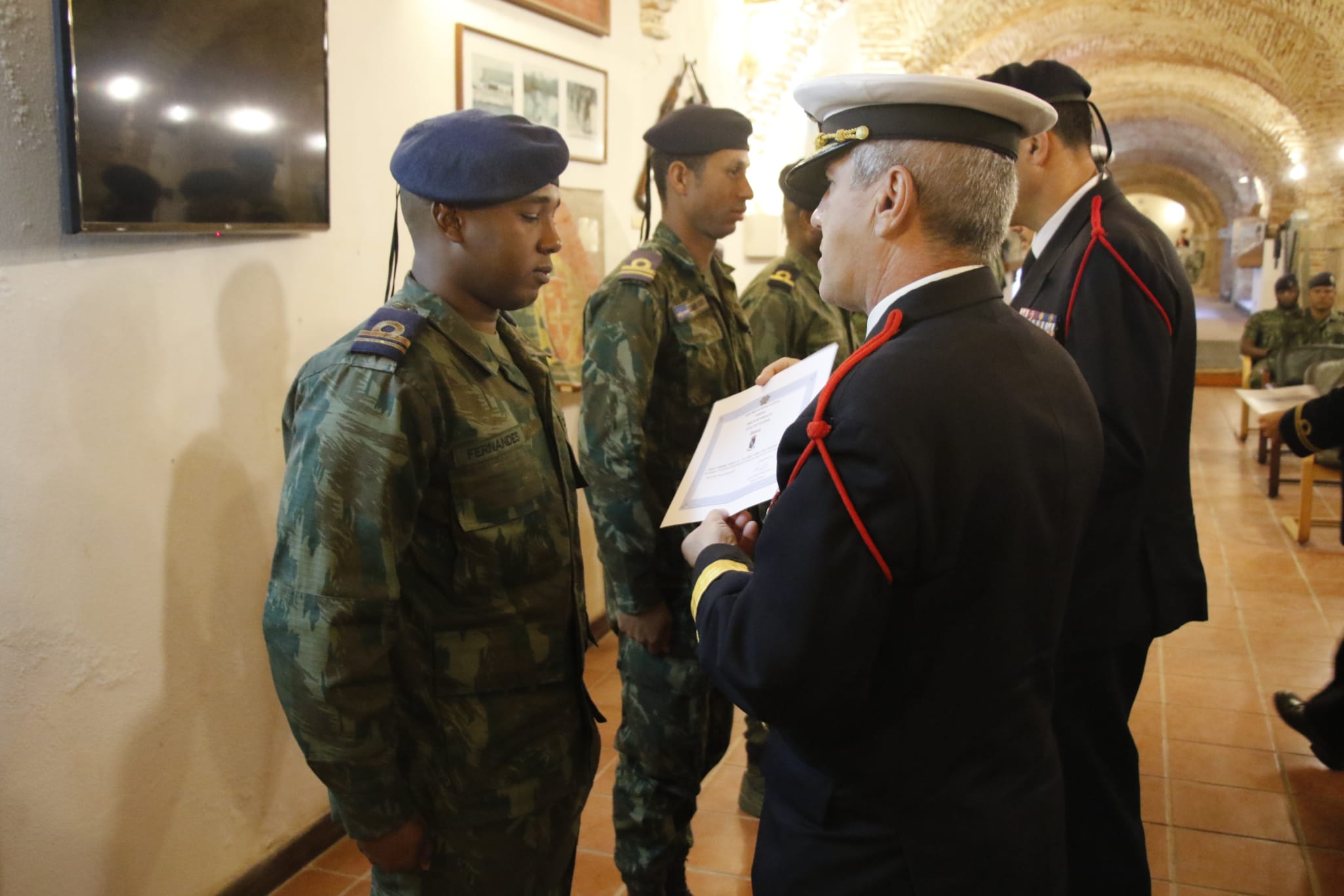 Fuzileiros dos Países Africanos de Língua Oficial Portuguesa concluem formação