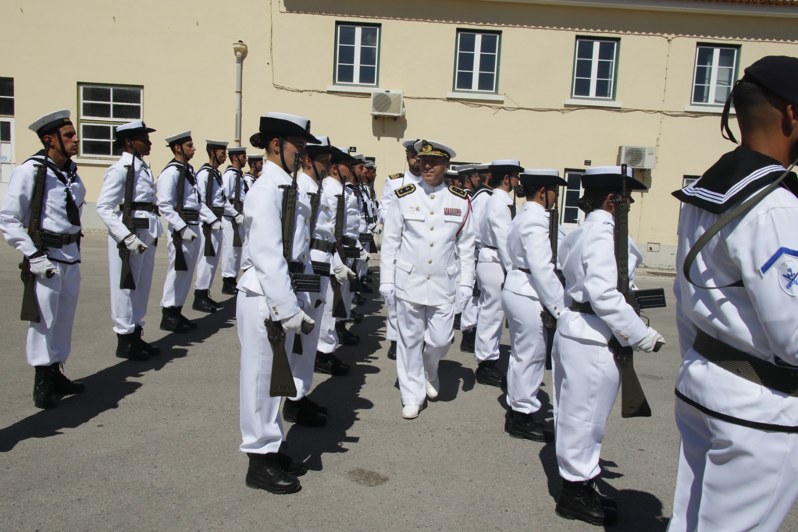 Juramento de Bandeira dos novos 27 militares da Marinha Portuguesa