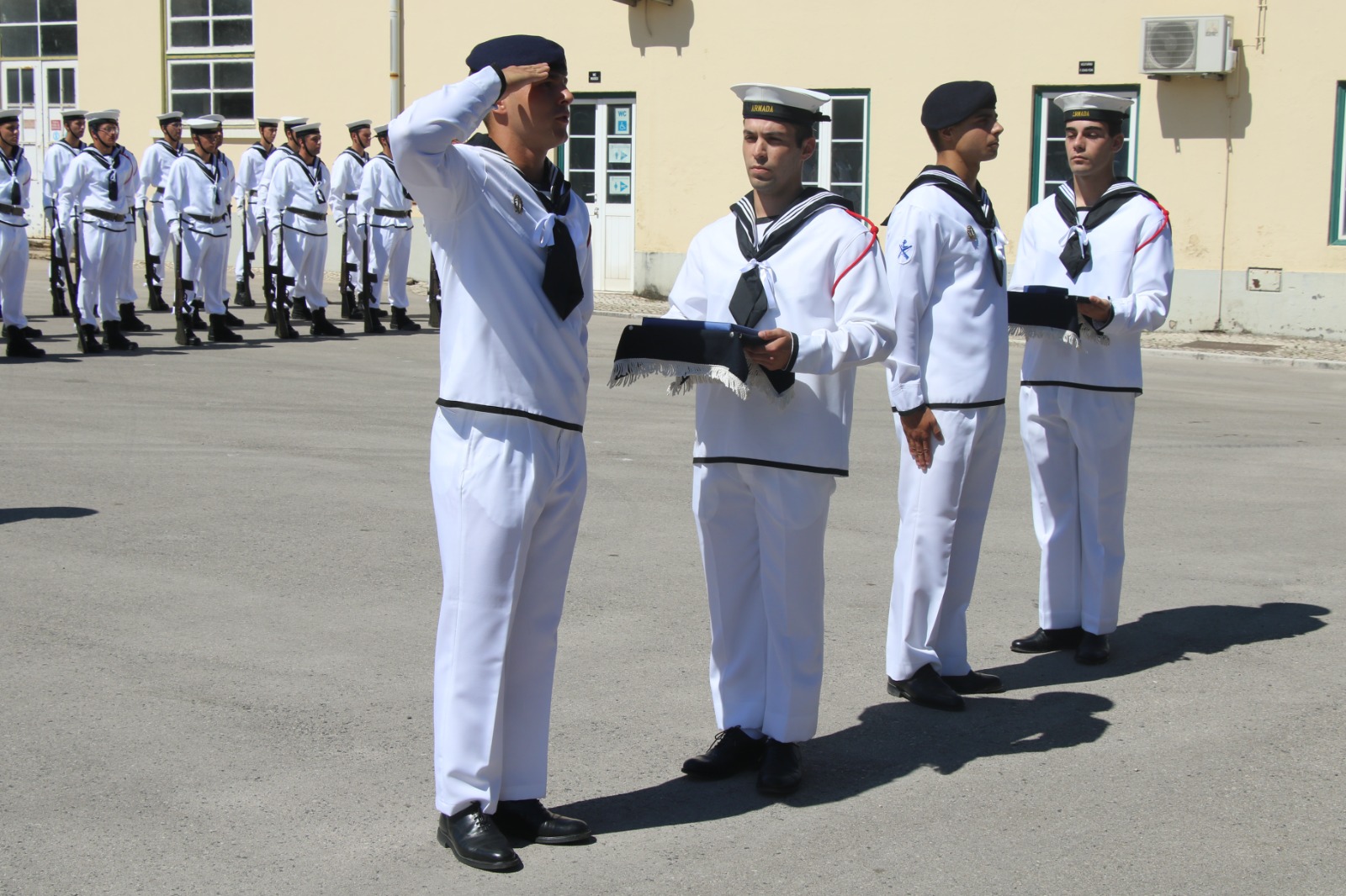 Juramento de Bandeira dos novos 27 militares da Marinha Portuguesa