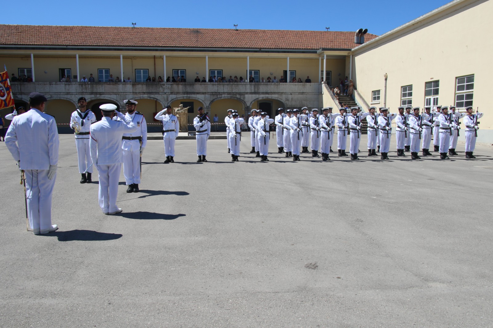 Juramento de Bandeira dos novos 27 militares da Marinha Portuguesa