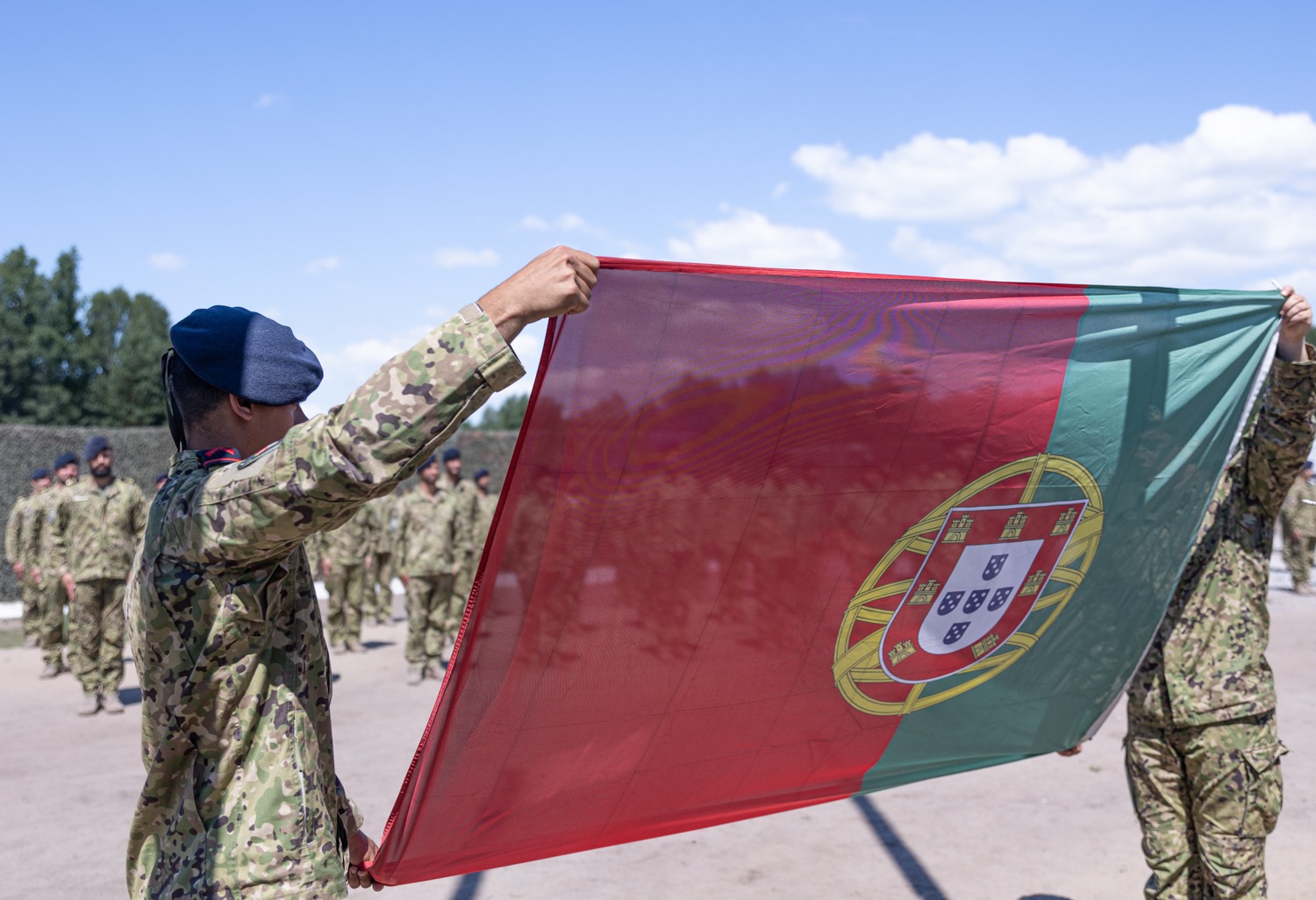 Força de Fuzileiros encerra missão na Lituânia