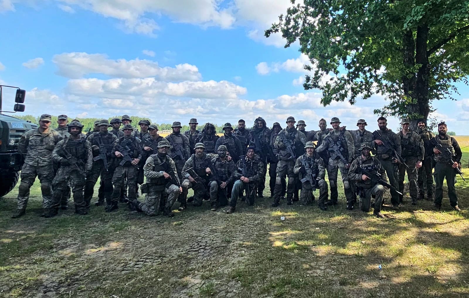 Fuzileiros na Lituânia participam em exercício com o Reconhecimento Lituano