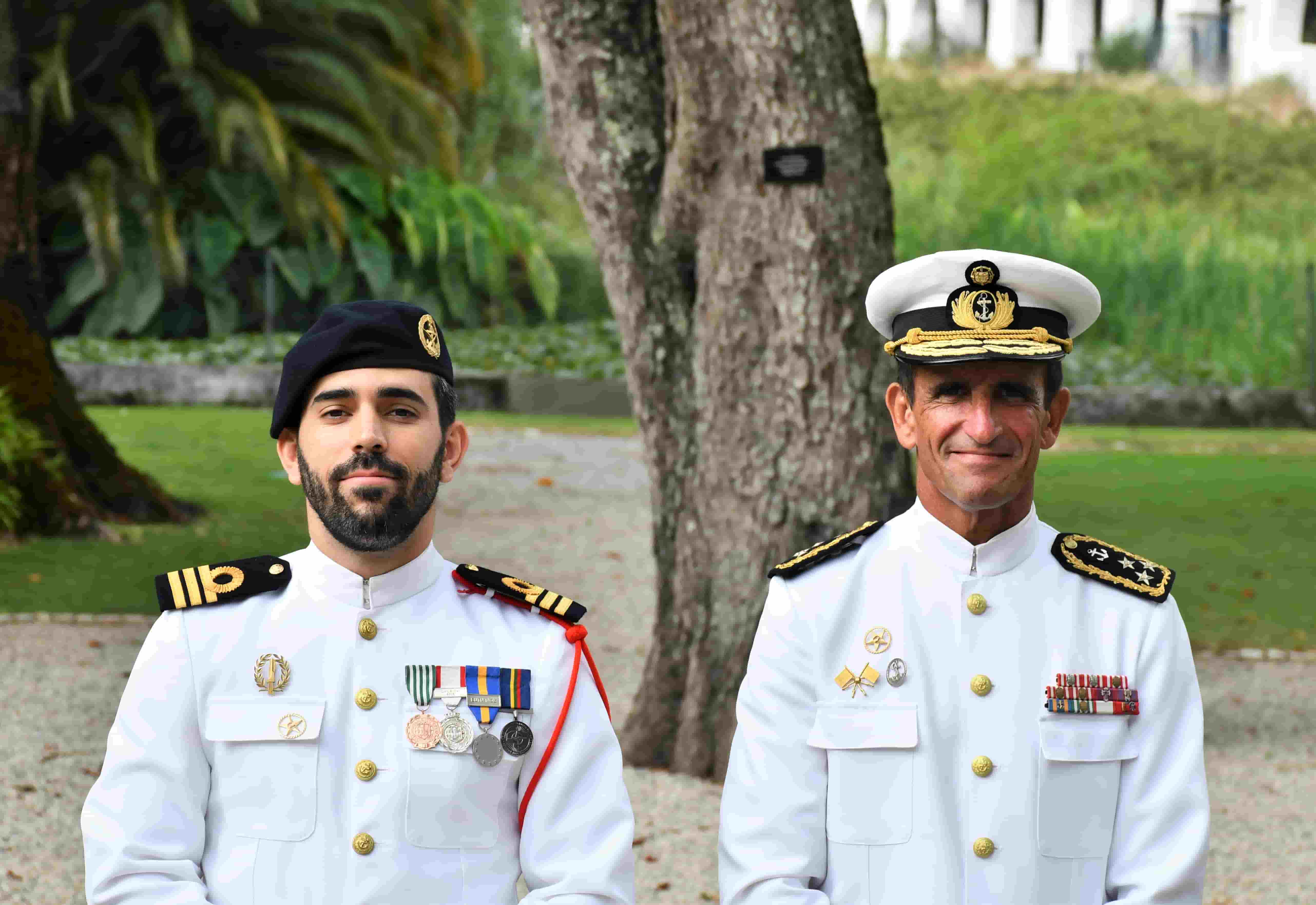 Tenente Dias Tomaz comanda a Unidade de Polícia Naval