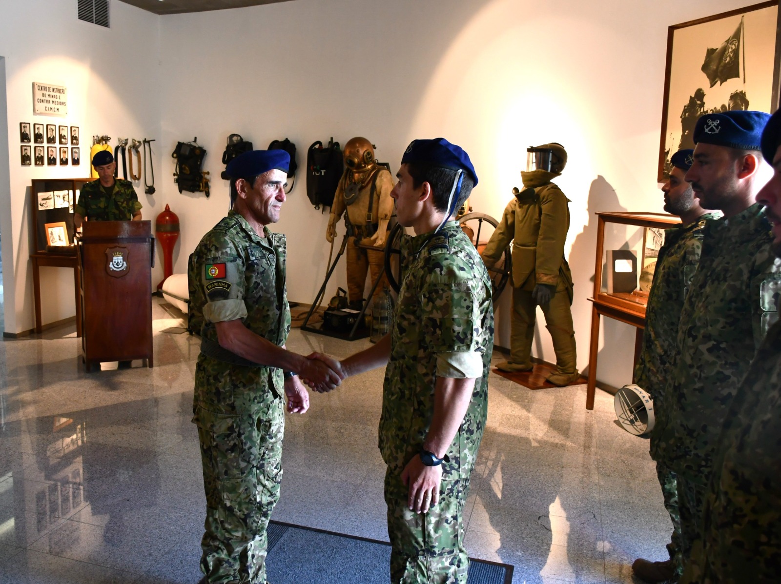Mergulhadores da Marinha Portuguesa integram missão internacional