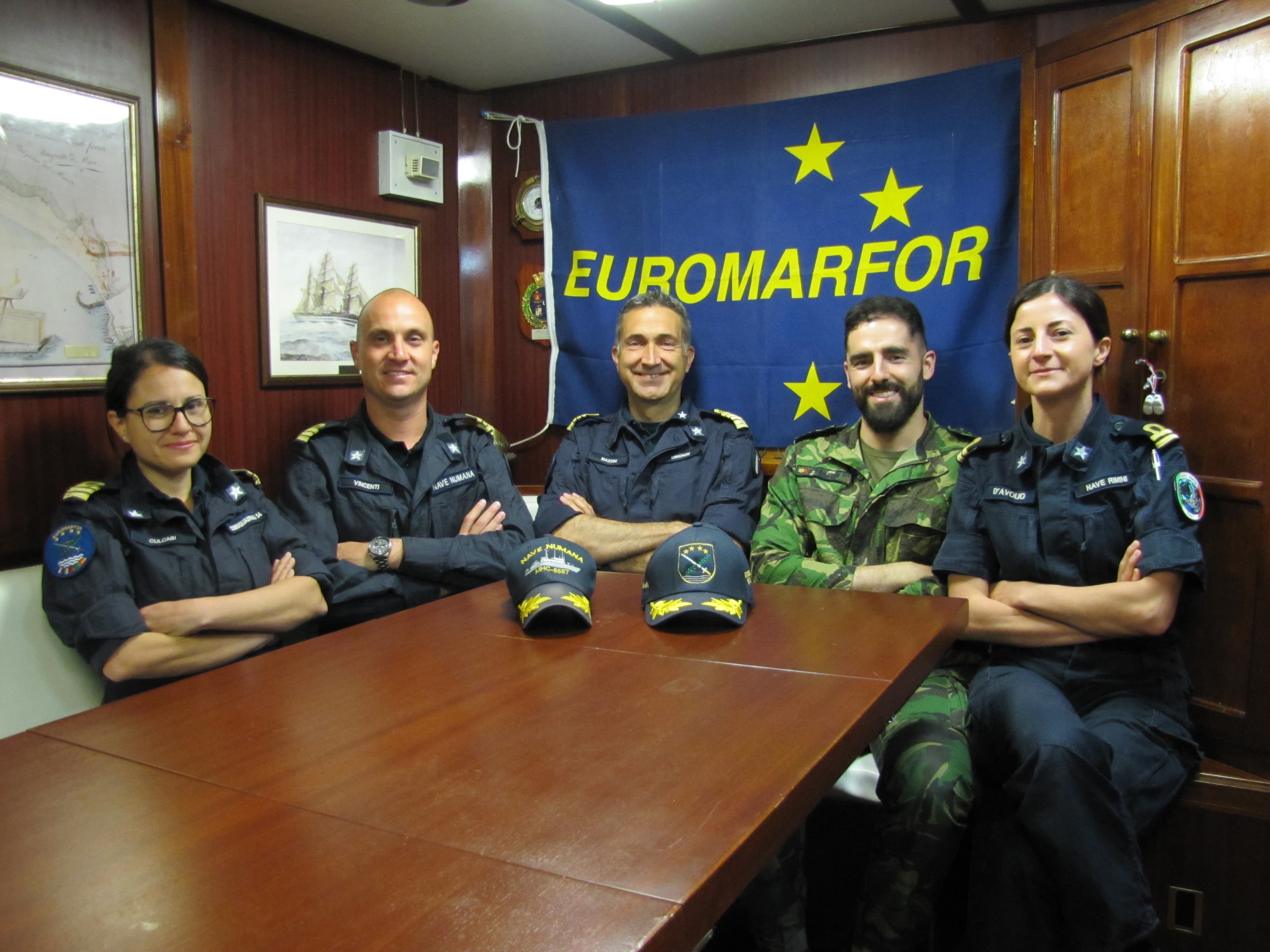 Oficial Mergulhador da Marinha Portuguesa integrou STAFF internacional da EUROMARFOR