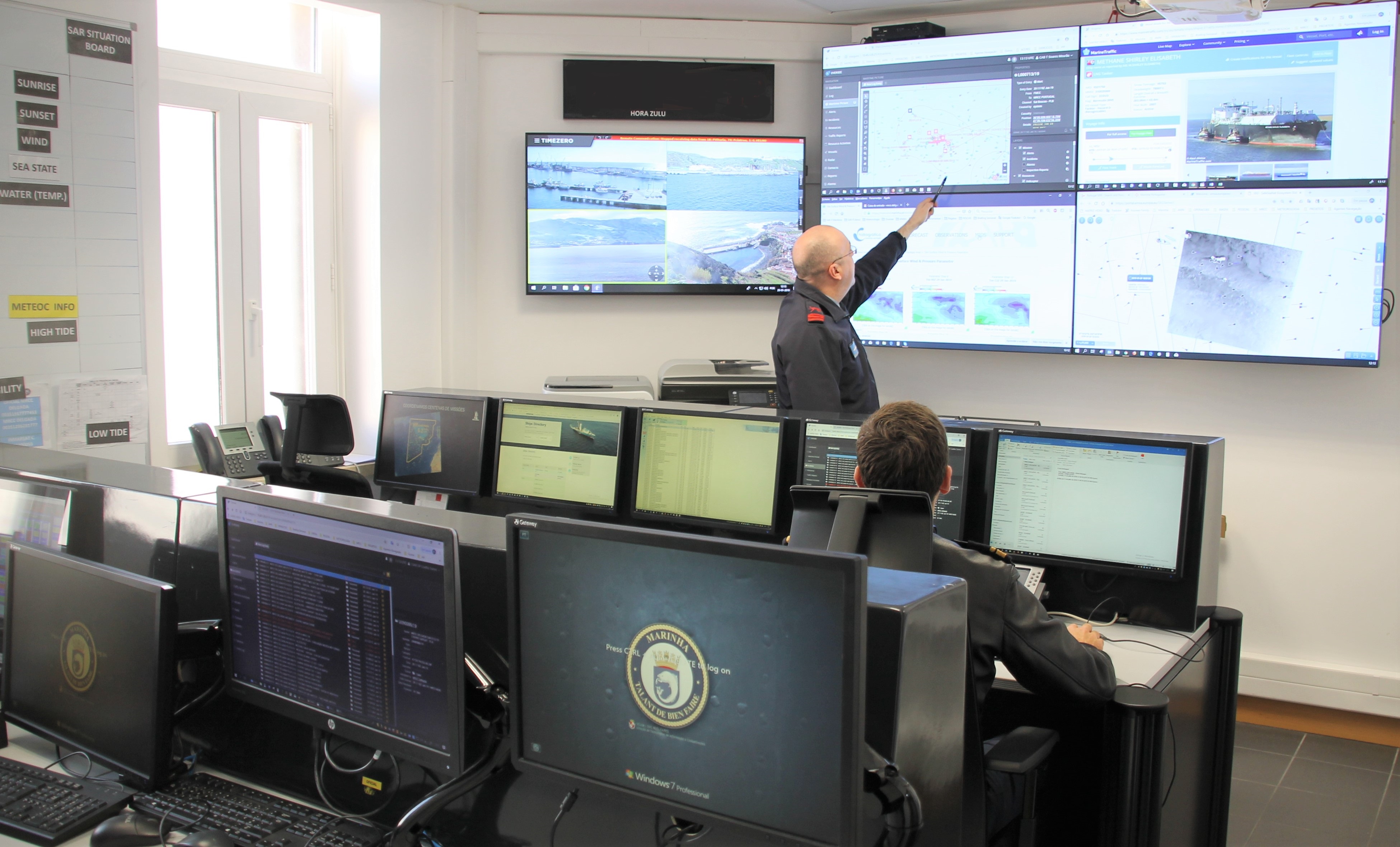 Marinha coordena resgate nos Açores