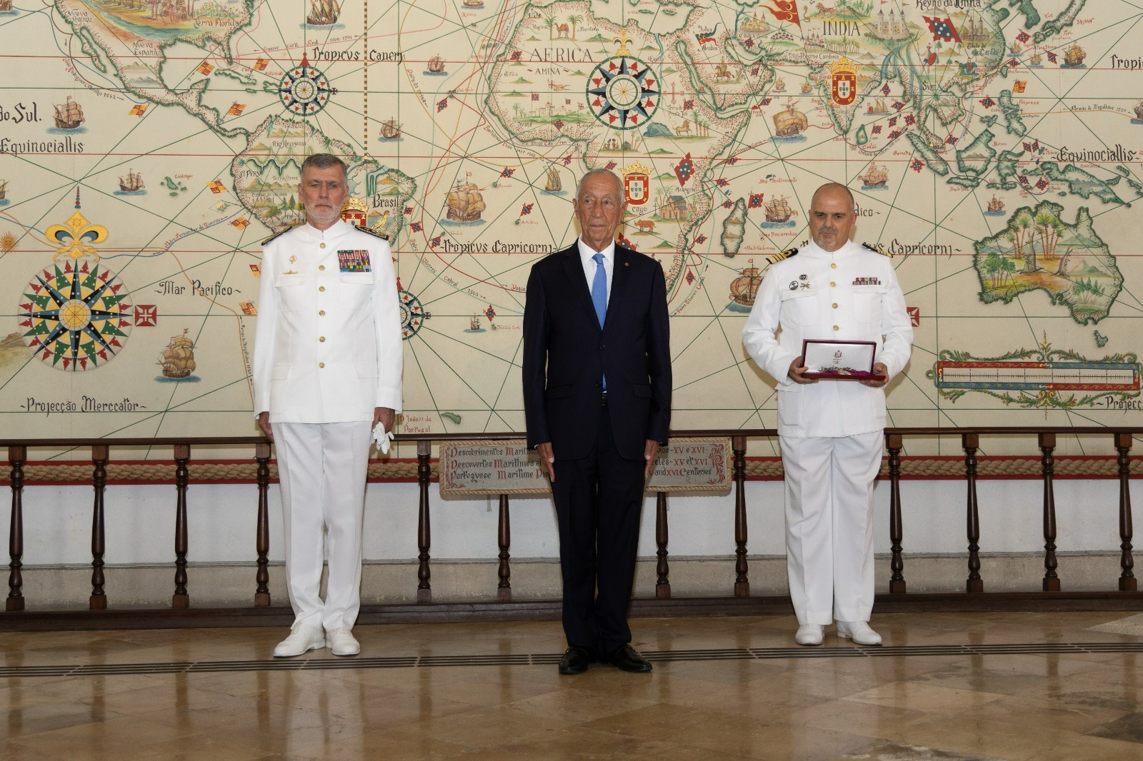 Museu de Marinha condecorado como membro honorário da Ordem Militar de Sant’Iago da Espada