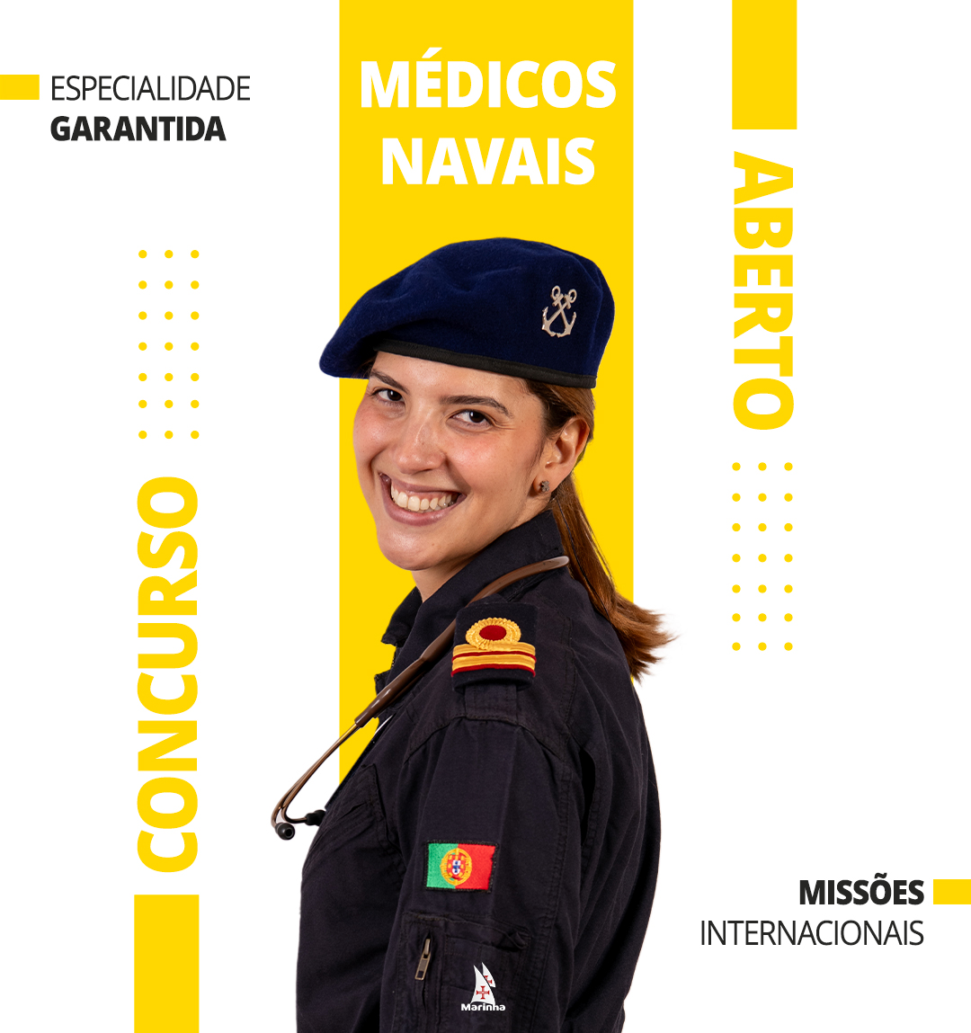 Concurso aberto para médico naval