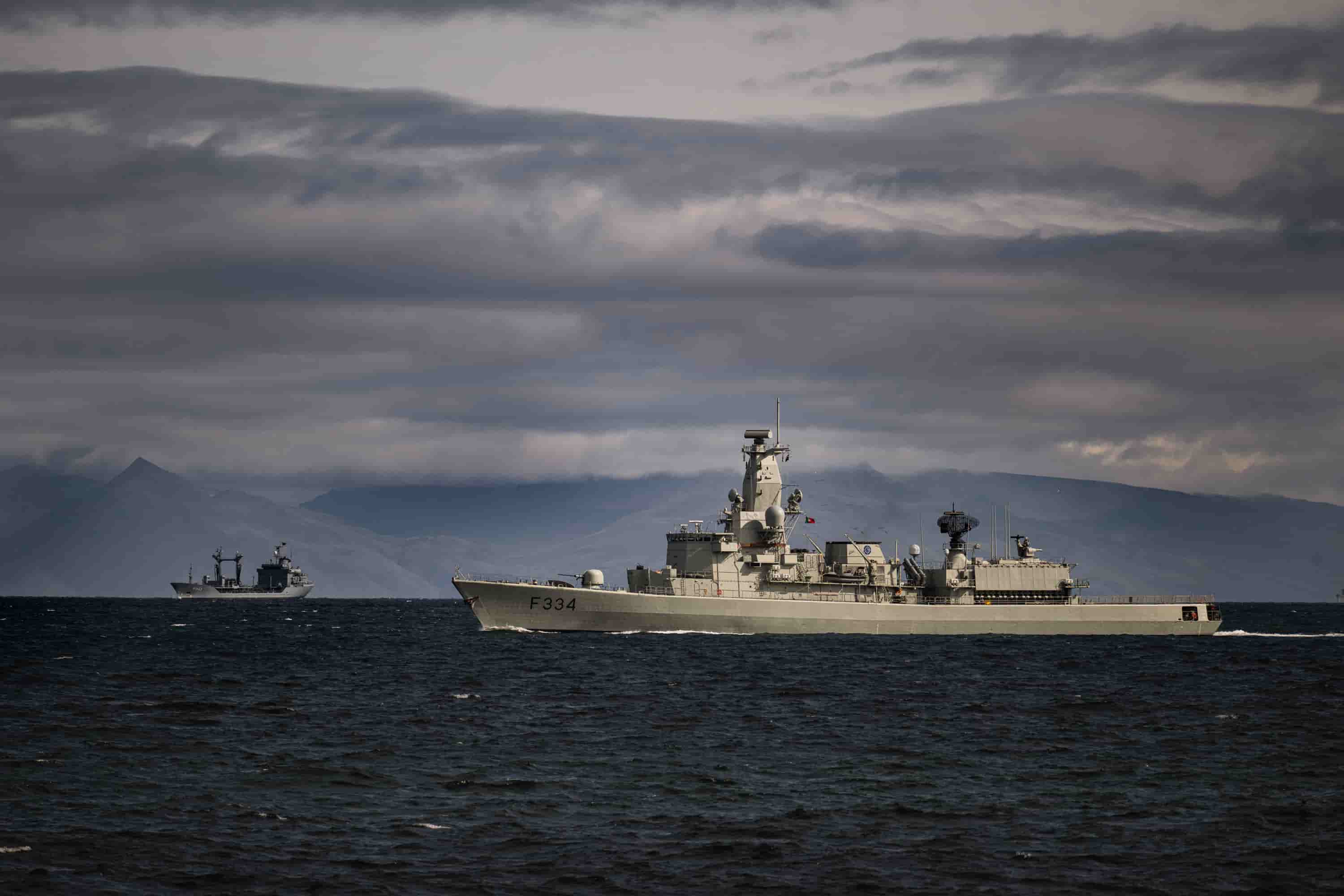 Navio da Marinha participa em exercício da NATO no Atlântico Norte