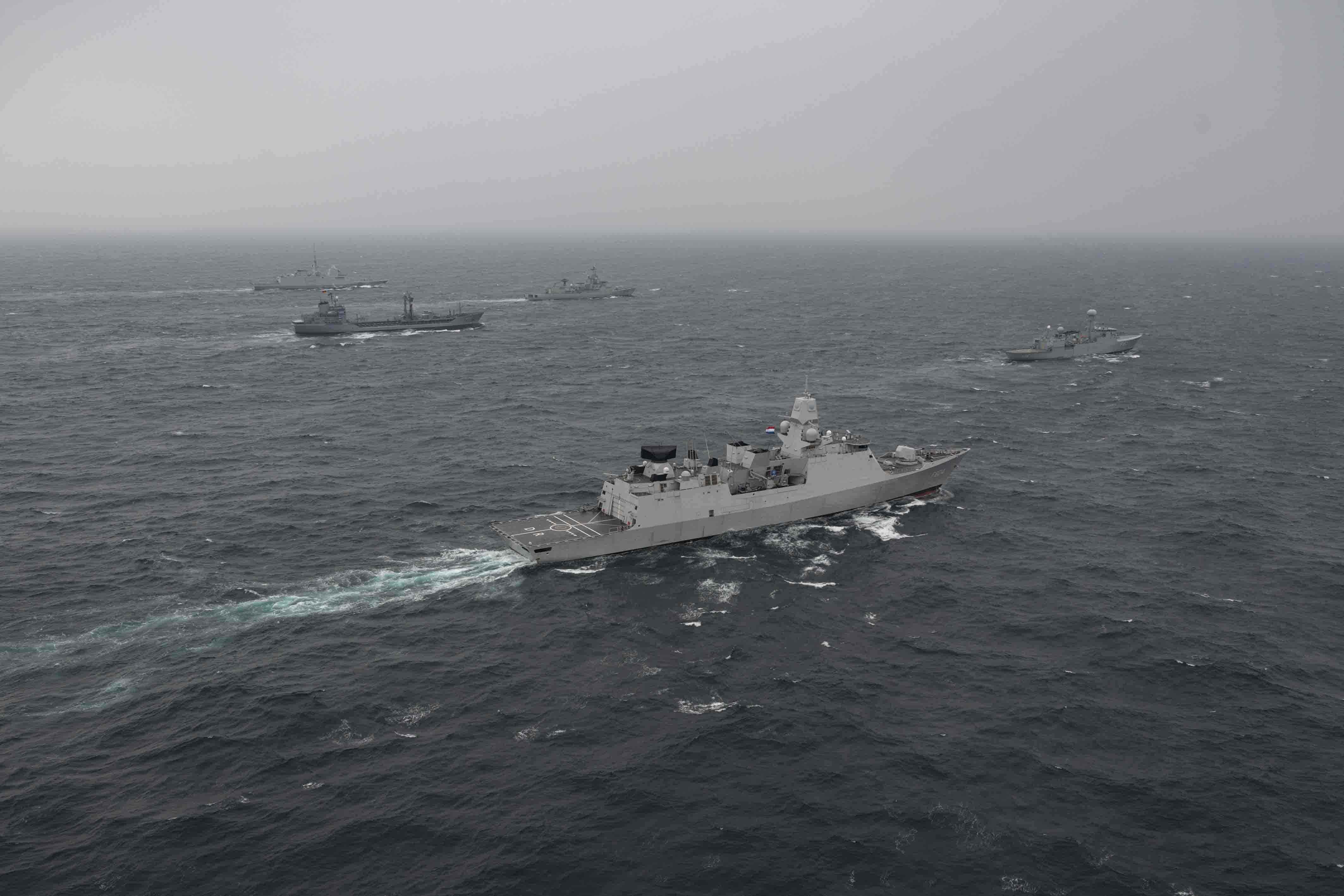 Navio da Marinha participa em exercício da NATO no Atlântico Norte