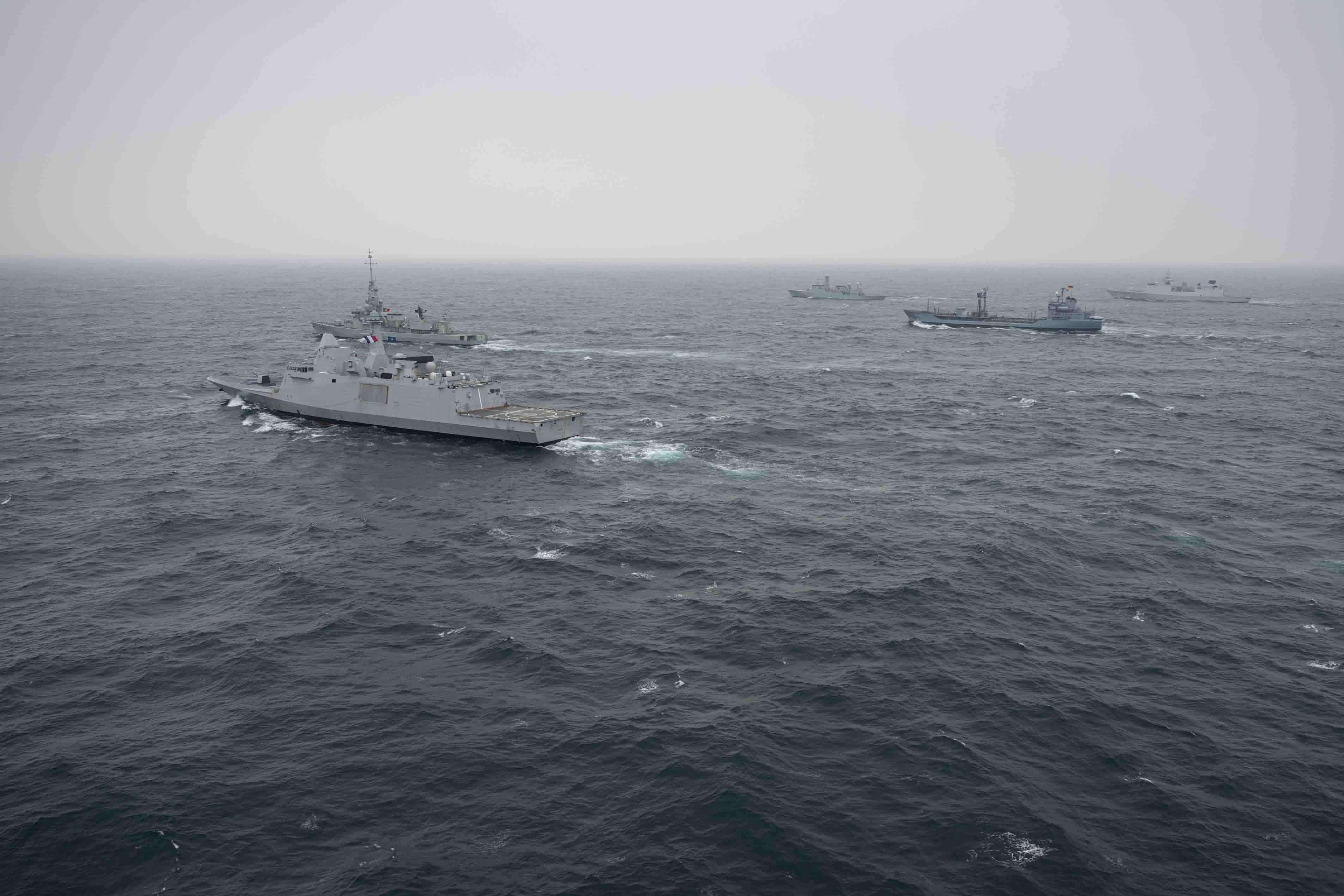 Navio da Marinha participa em exercício da NATO no Atlântico Norte