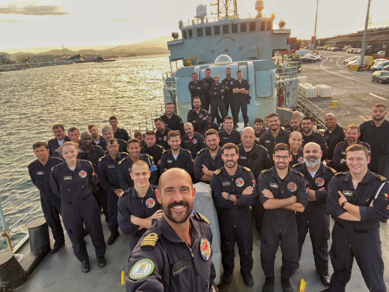 selfie guarnição
