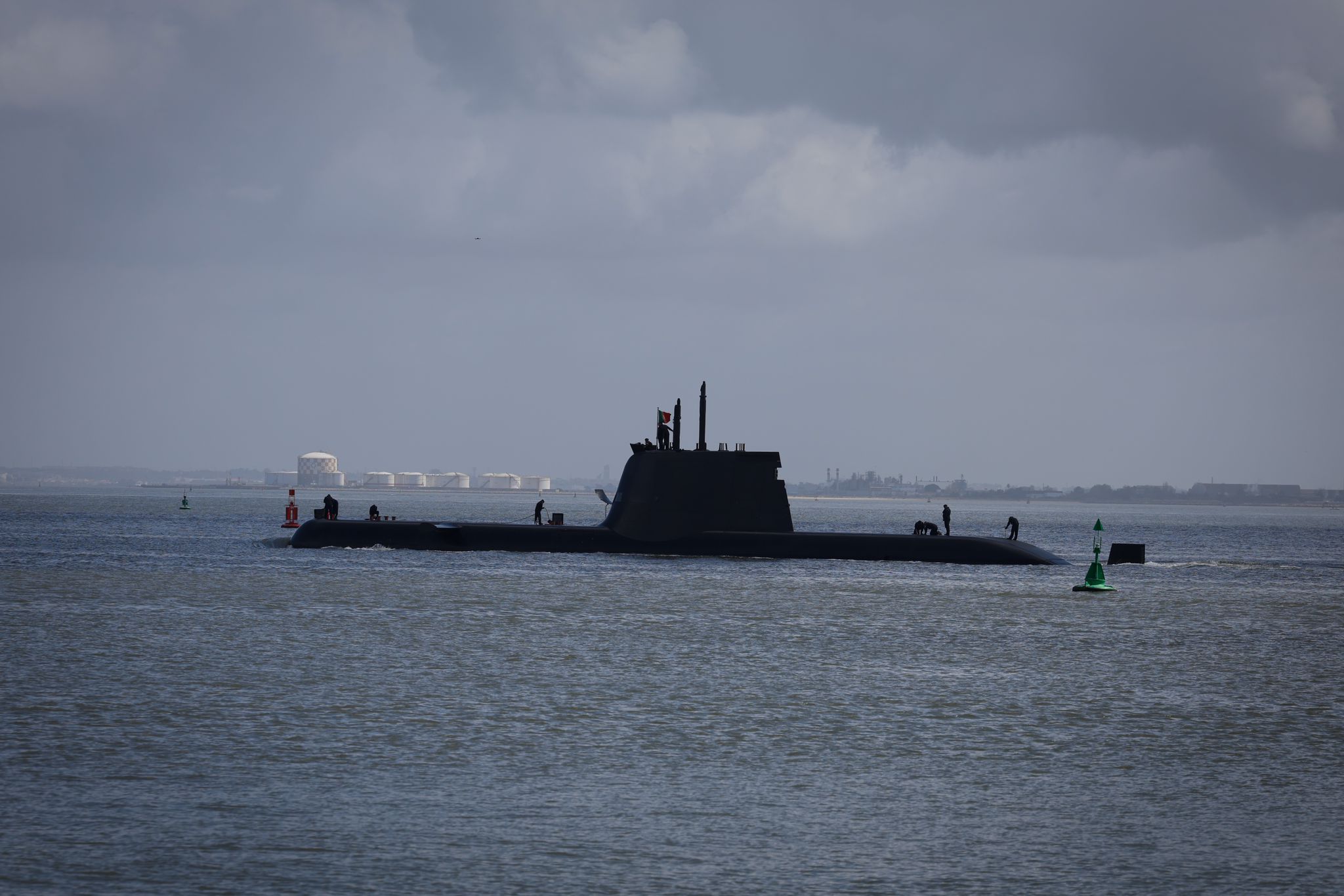 Submarino Português larga para missão histórica no Atlântico Norte