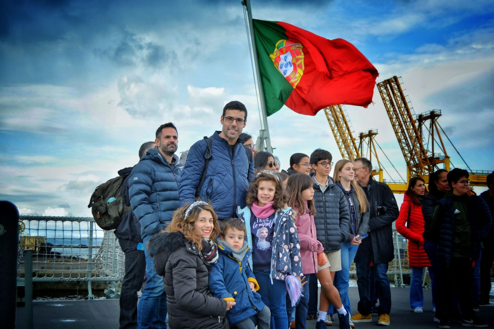 NRP D. Francisco de Almeida recebe portugueses em Edimburgo