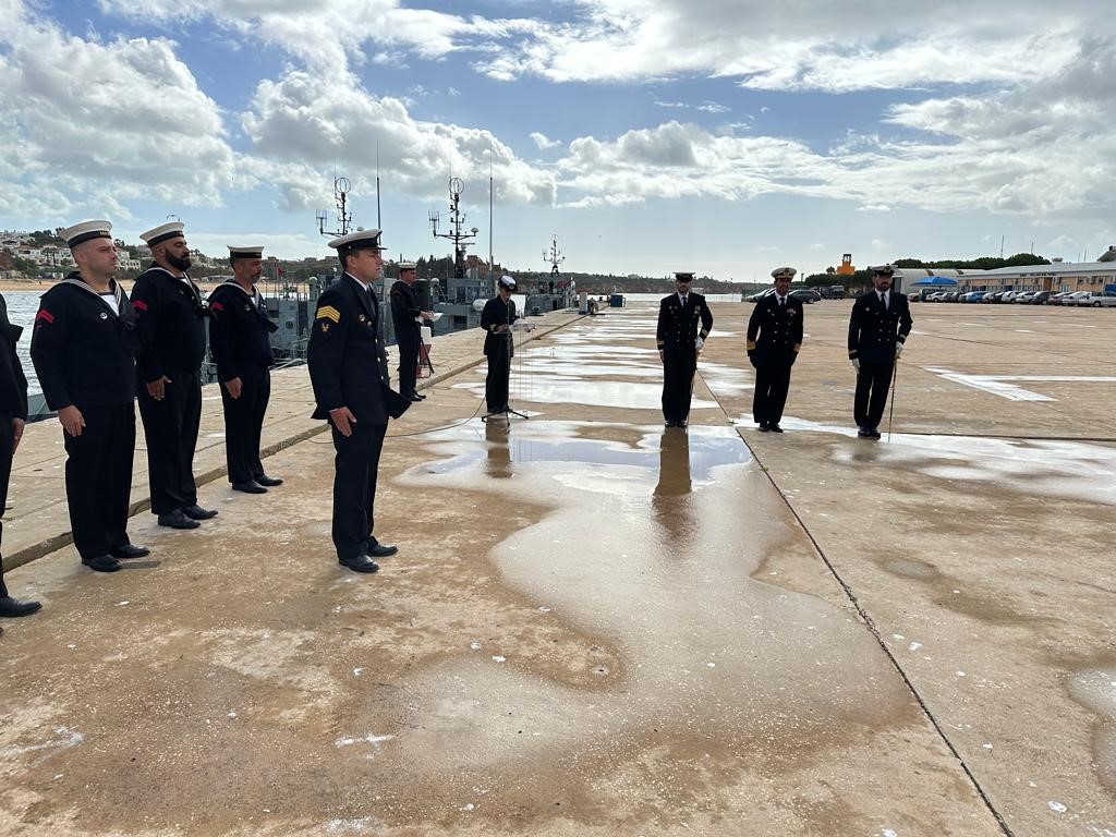 NRP Orion tem novo comandante 