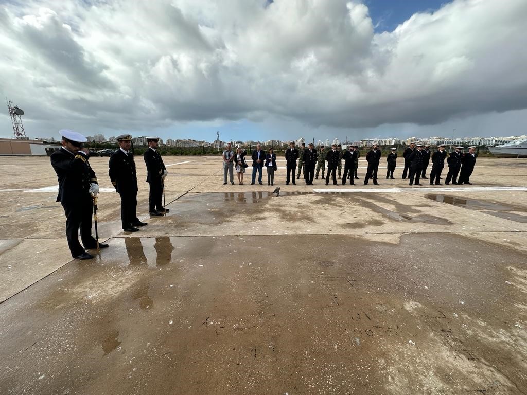 NRP Orion tme um novo comandante