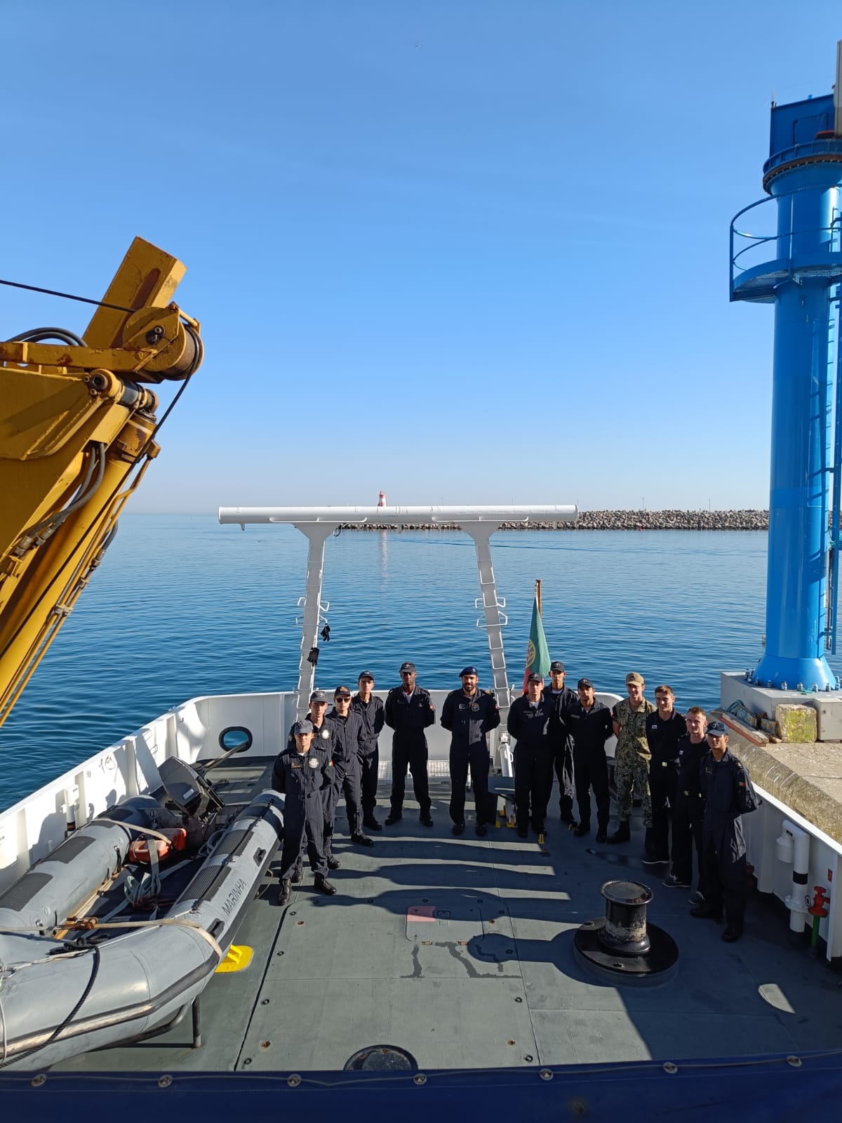  Cadetes de Marinhas Internacionais realizam viagem de instrução a bordo do NRP Polar