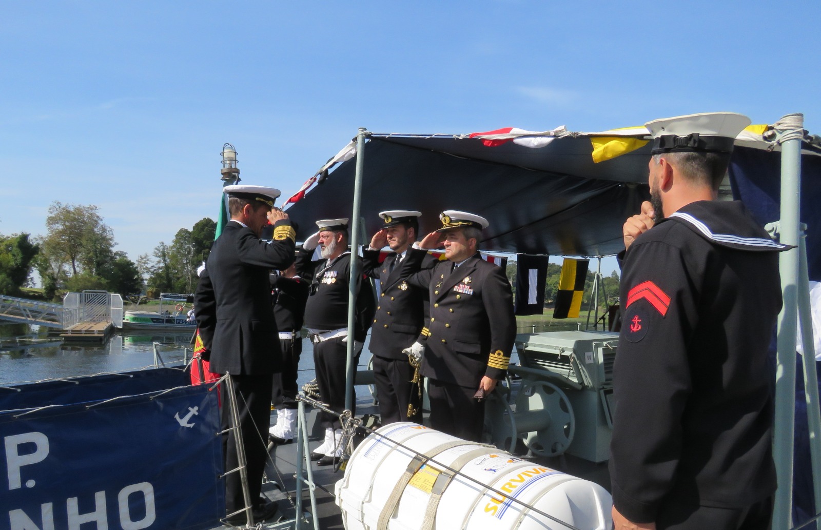 O NRP Rio Minho tem novo Comandante
