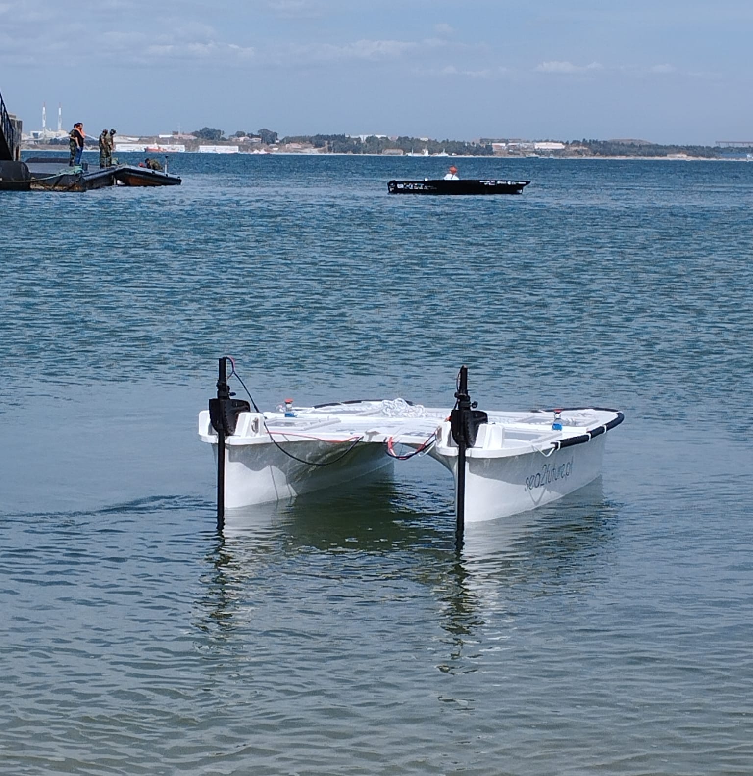 Centro de Experimentação Operacional da Marinha recebe exercício de Robótica 