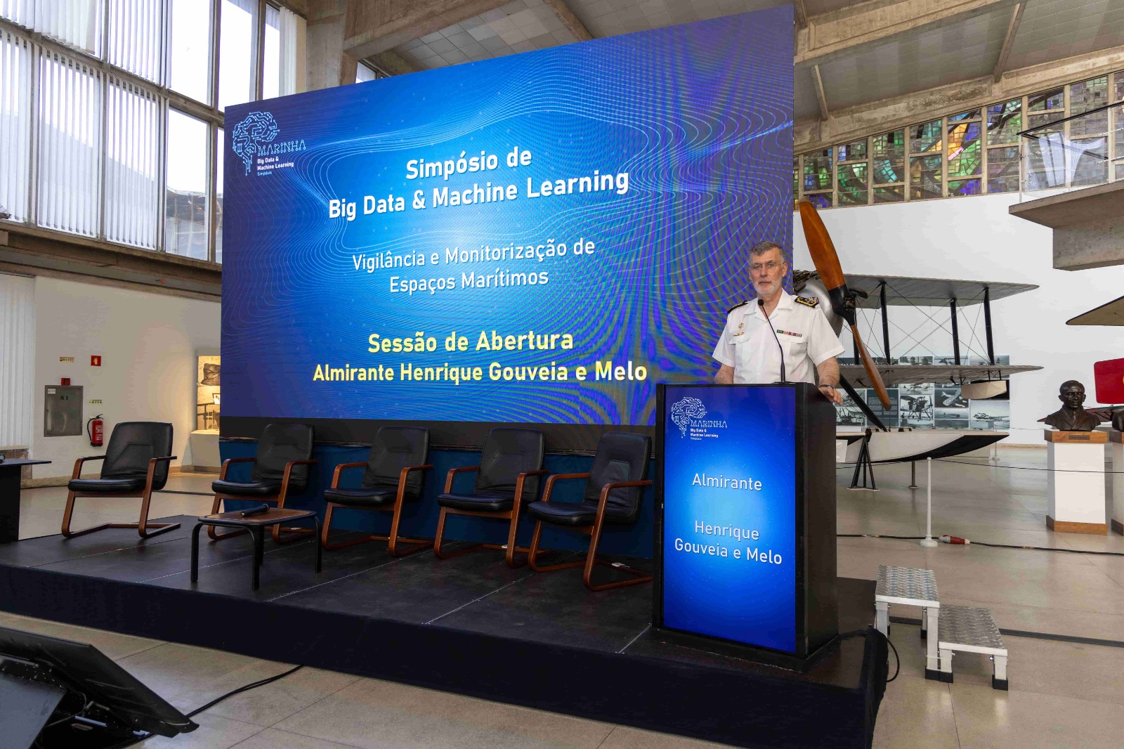 Marinha realiza primeiro simpósio sobre Big Data e Machine Learning