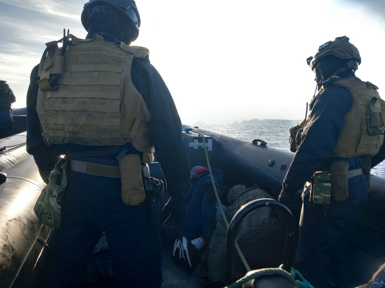 Marinha e AMN em ação de combate ao narcotráfico em águas internacionais a sul de Portugal