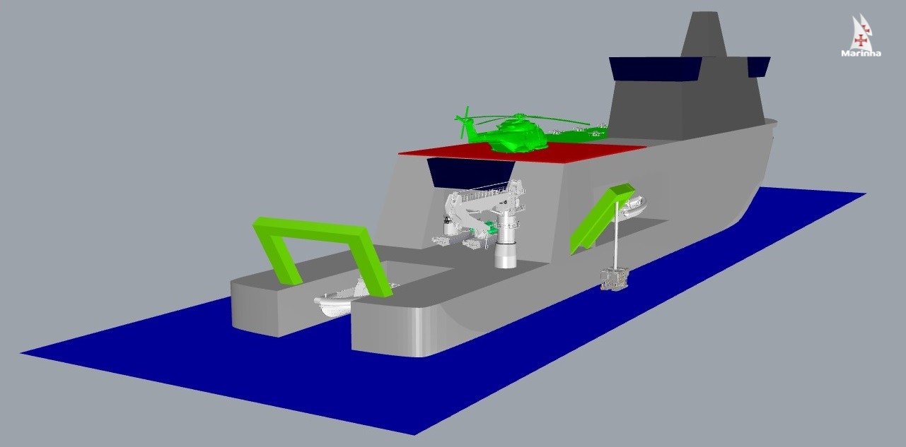 Imagem da plataforma em 3D