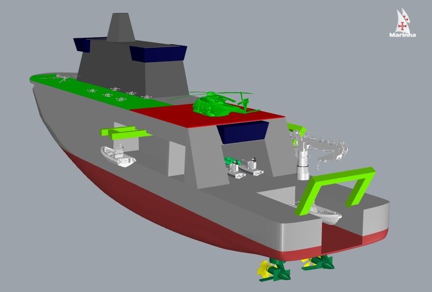 Imagem da plataforma em 3D