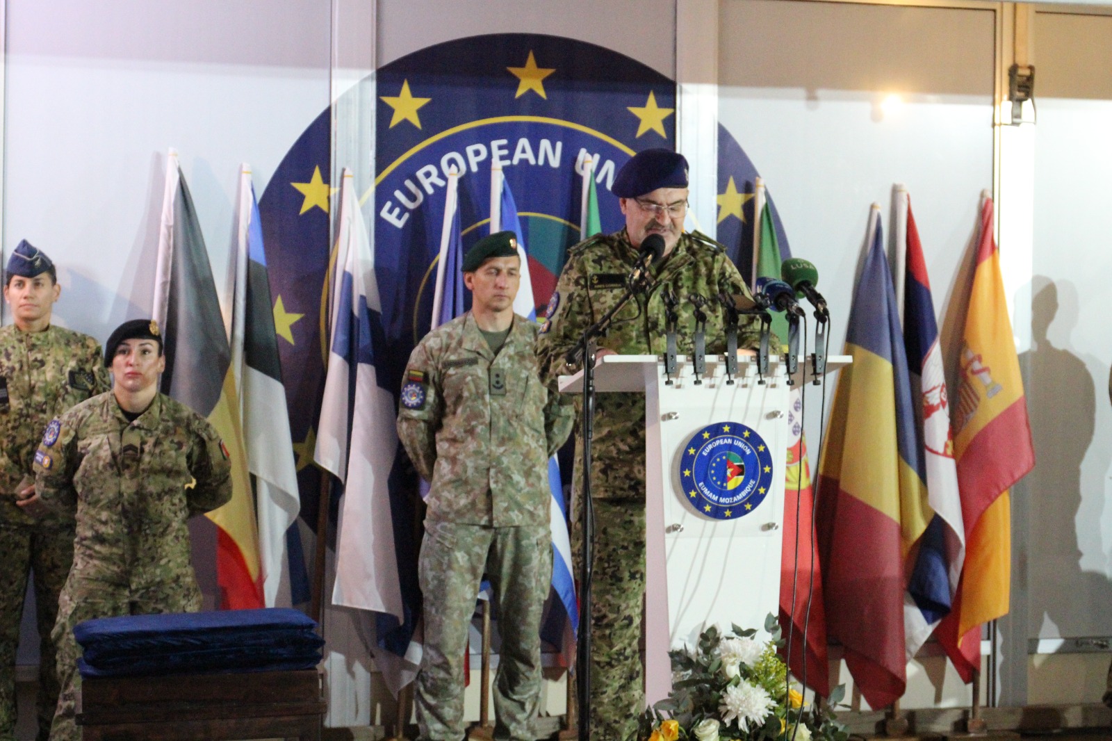 Comodoro César Pires Correia é o novo Comandante da Missão de Assistência Militar da União Europeia em Moçambique